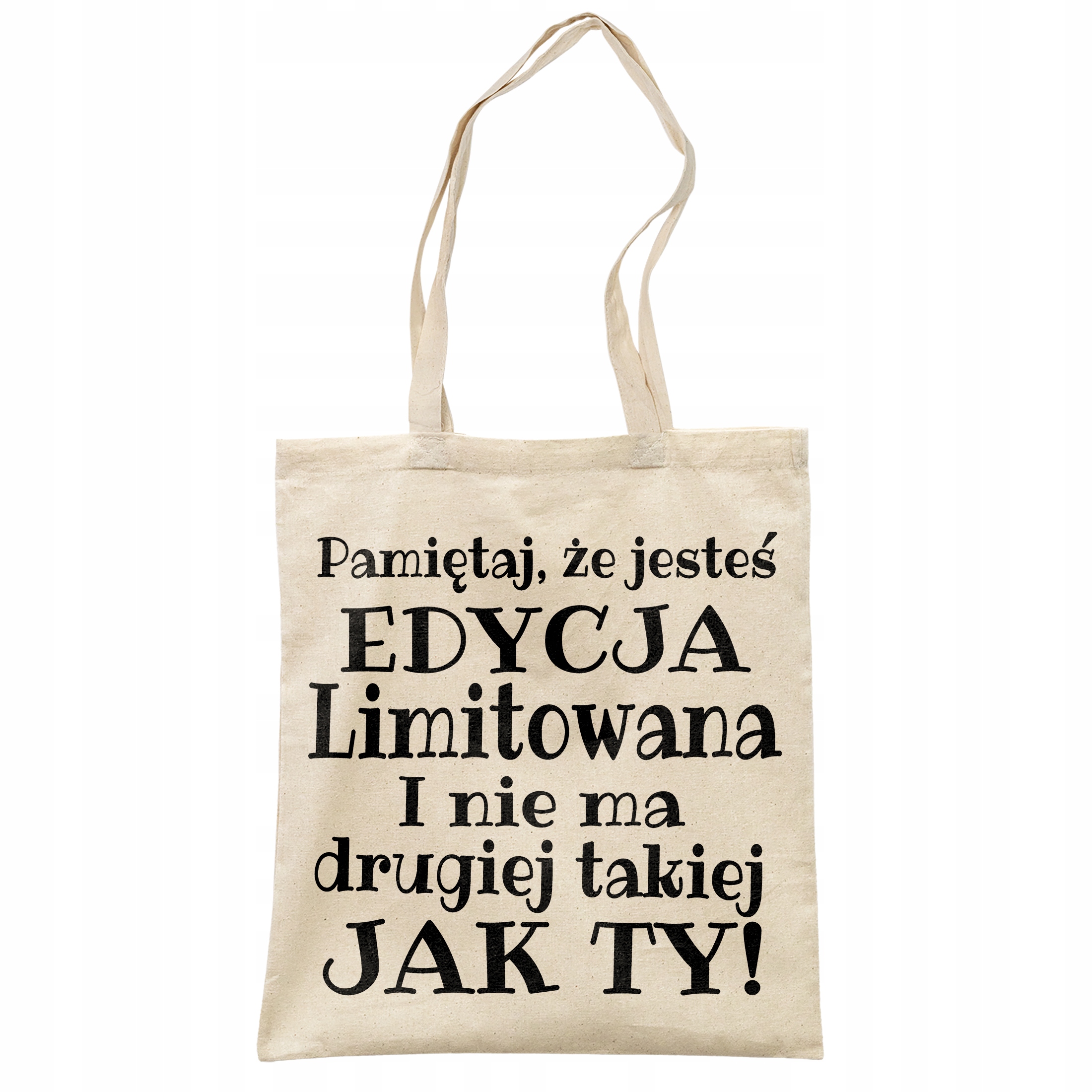 Torba bawełniana na zakupy Edycja Limitowana Zabawny Prezent