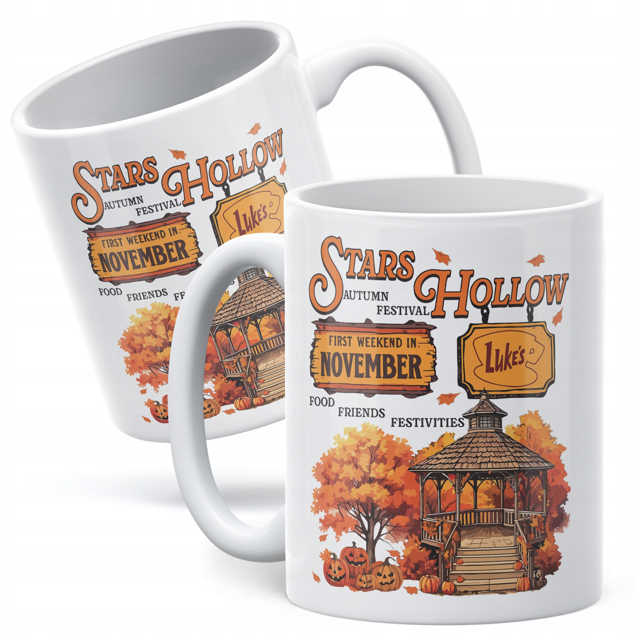 Kubek ceramiczny Gilmore Girls Dla Fanów Serialu Stars Hollow