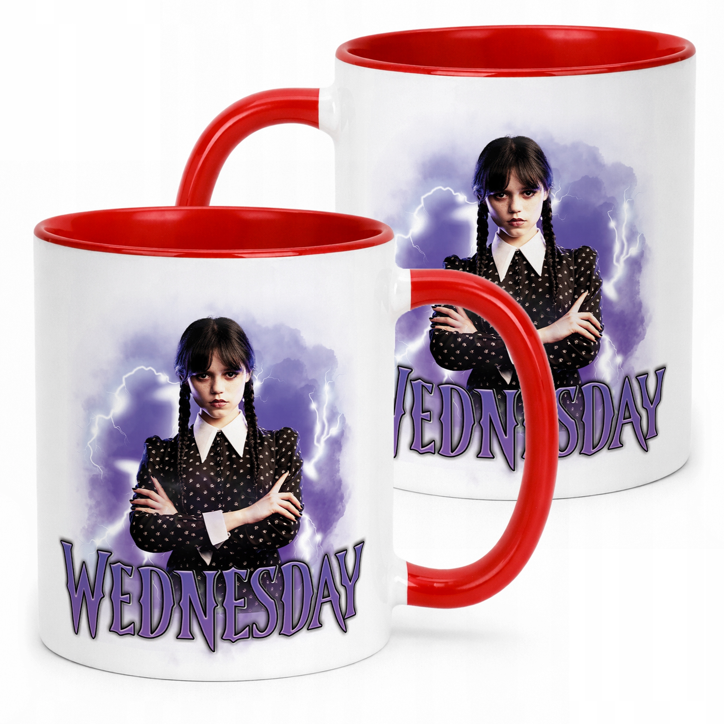Kubek ceramiczny Nevermore Wednesday Addams Dla Fanów Prezent