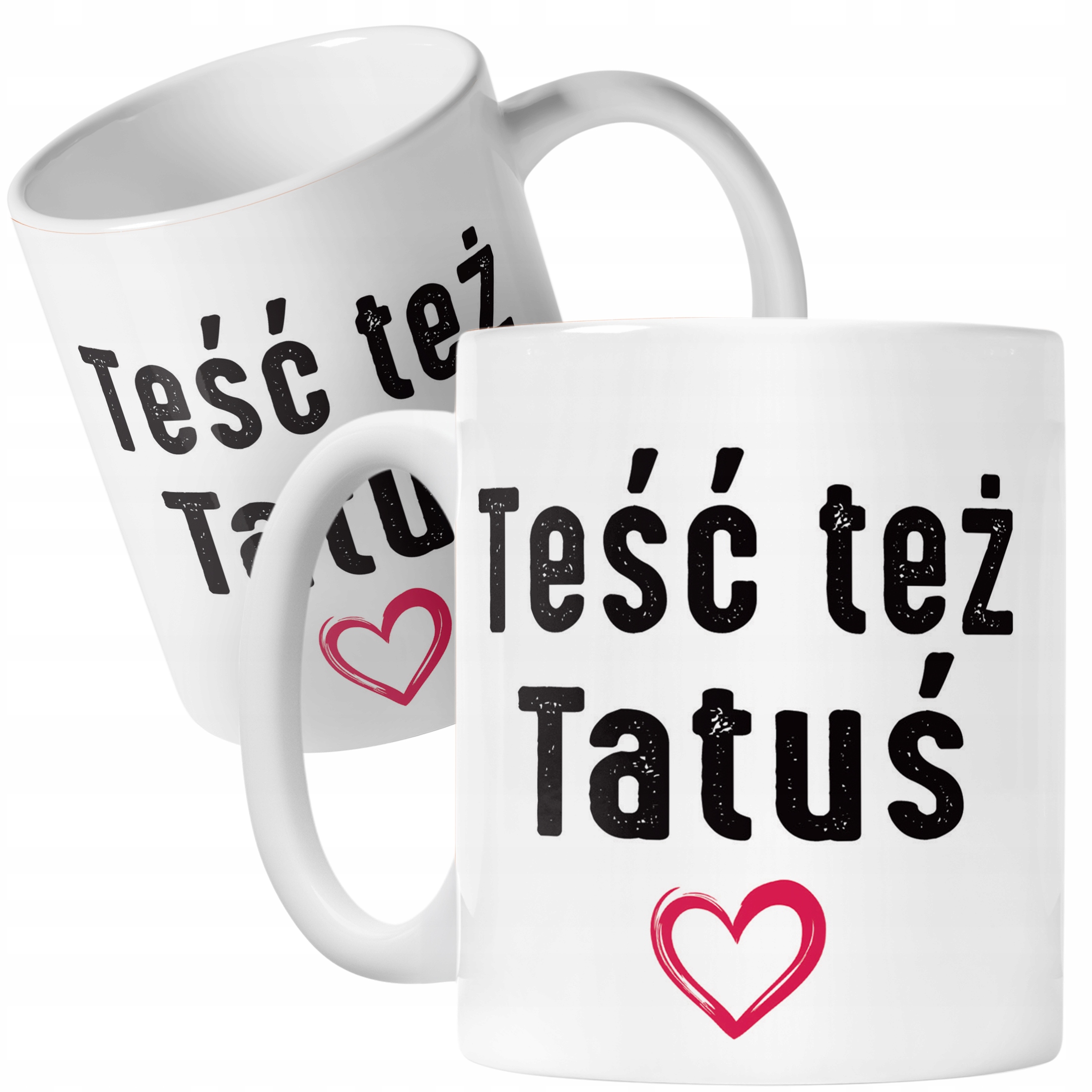 Kubek ceramiczny Dzień Ojca Dla Teścia Teść Też Tatuś Prezent