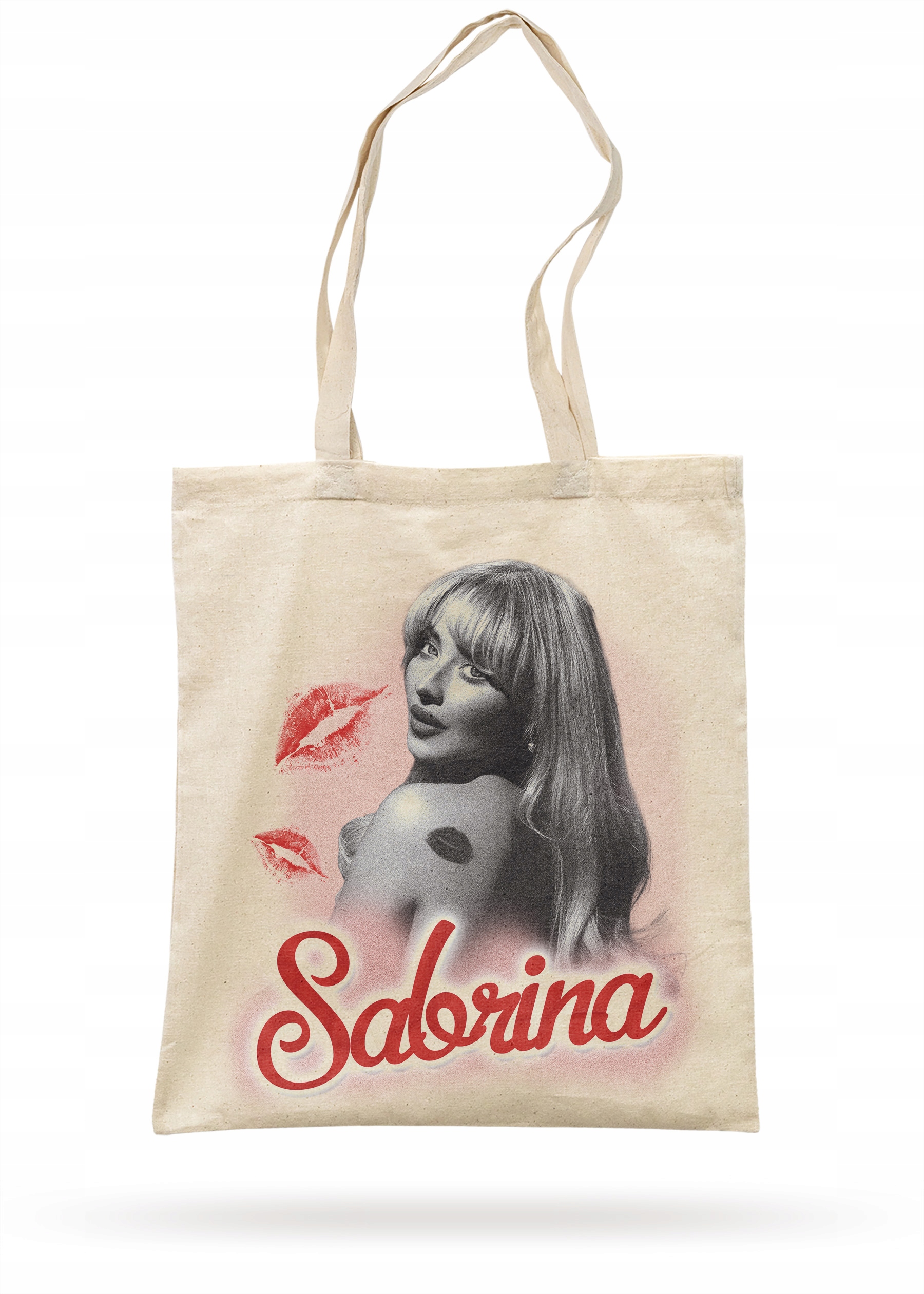 Torba bawełniana z dnem na zakupy 42x38x10 Sabrina Carpenter Dla Fanów