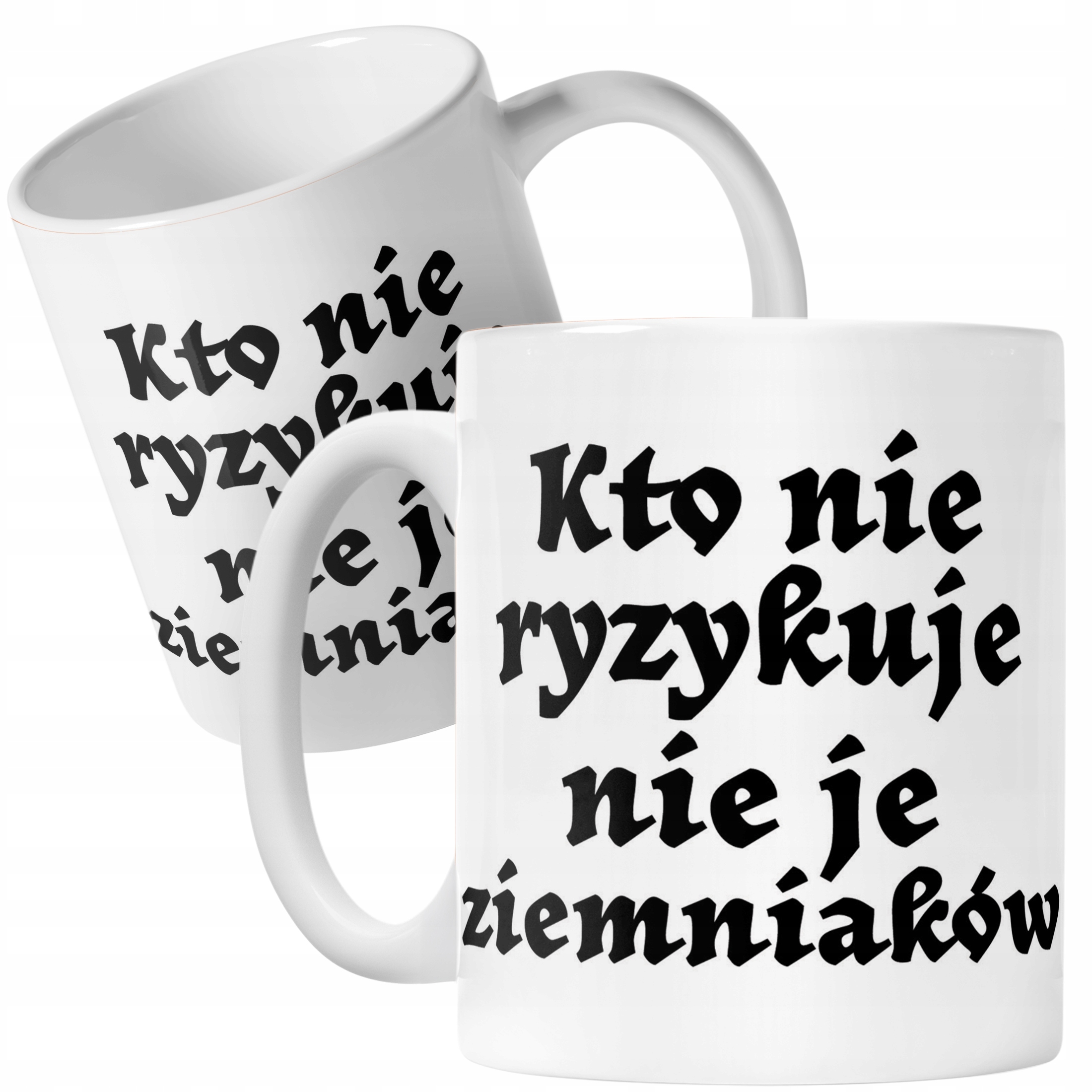 Kubek ceramiczny 1670 Kto Nie Ryzykuje Dla Fanów Serialu Prezent