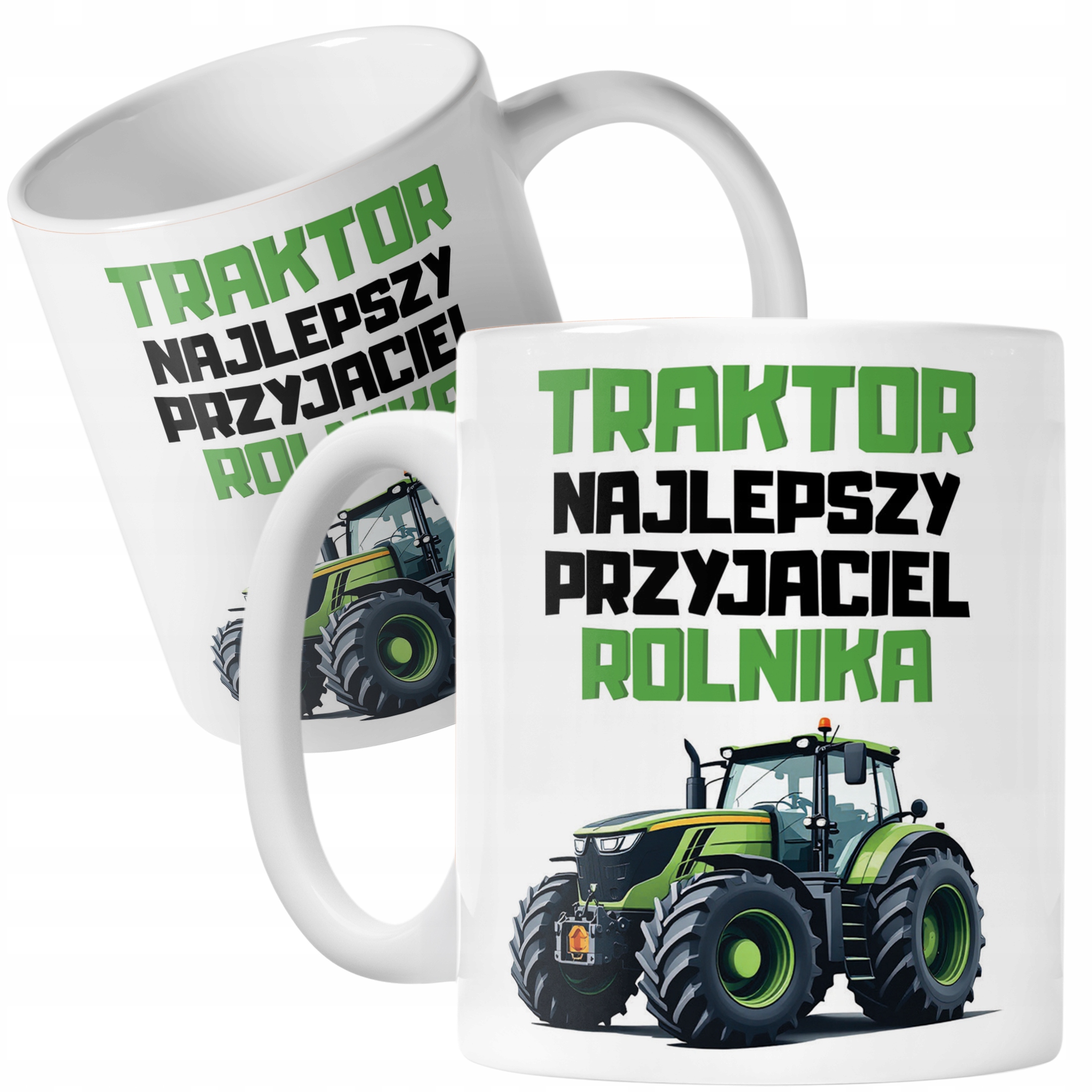 Kubek ceramiczny Rolnik Dla Rolnika Traktor Zabawny Prezent Upominek