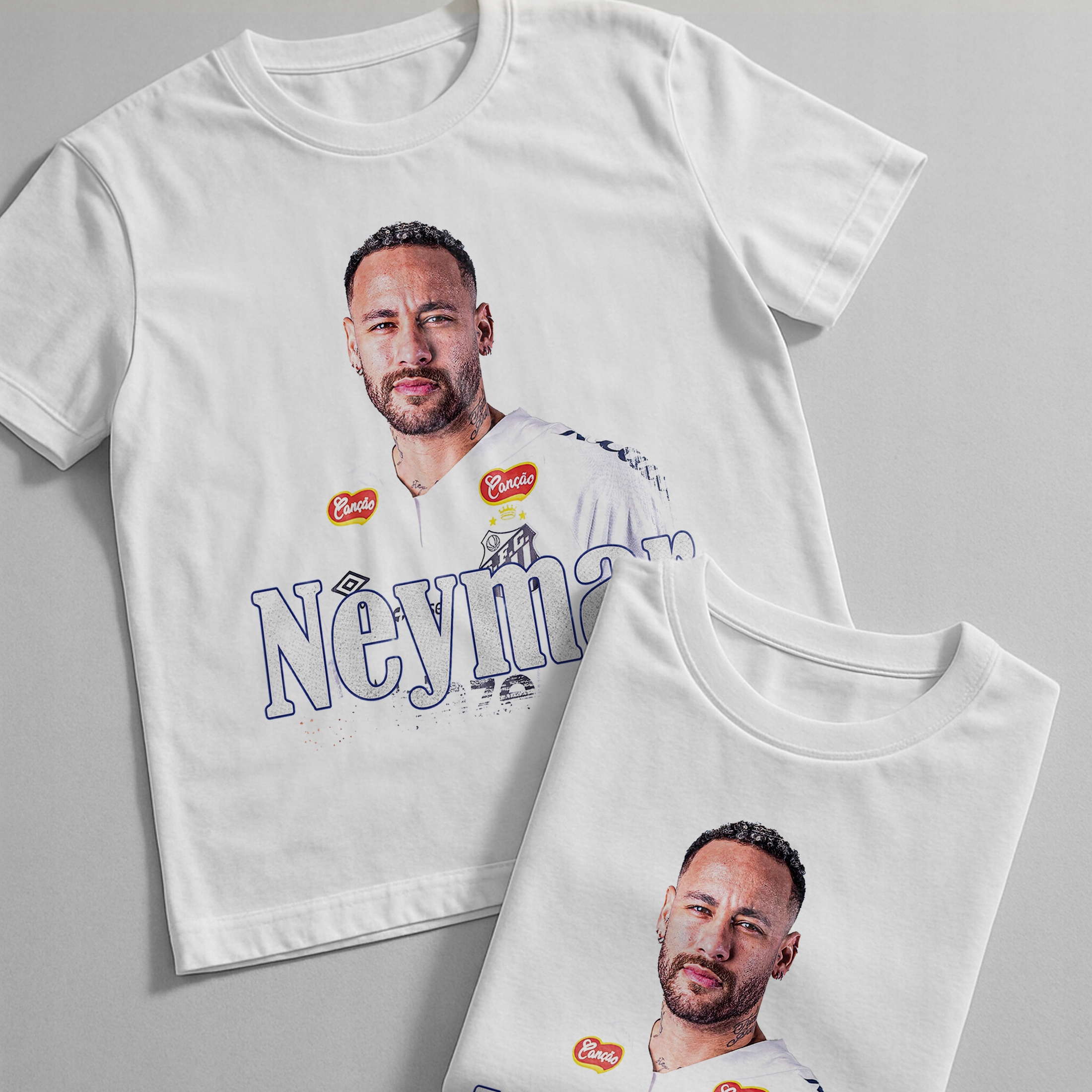 Koszulka biała dziecięca Neymar dla kibiców Santos FC
