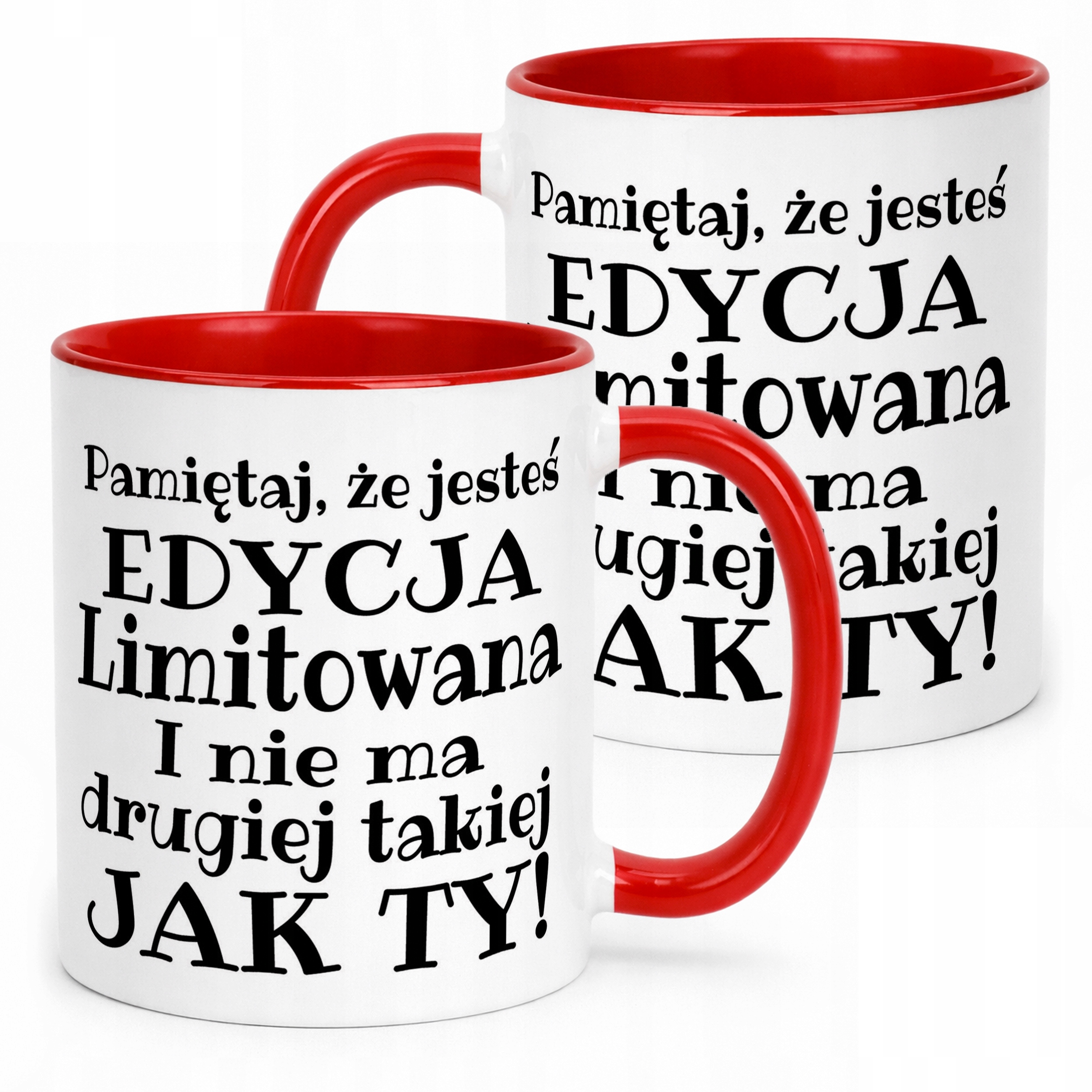 Kubek ceramiczny Pamiętaj Że Jesteś Edycja Limitowana Zabawny Prezent