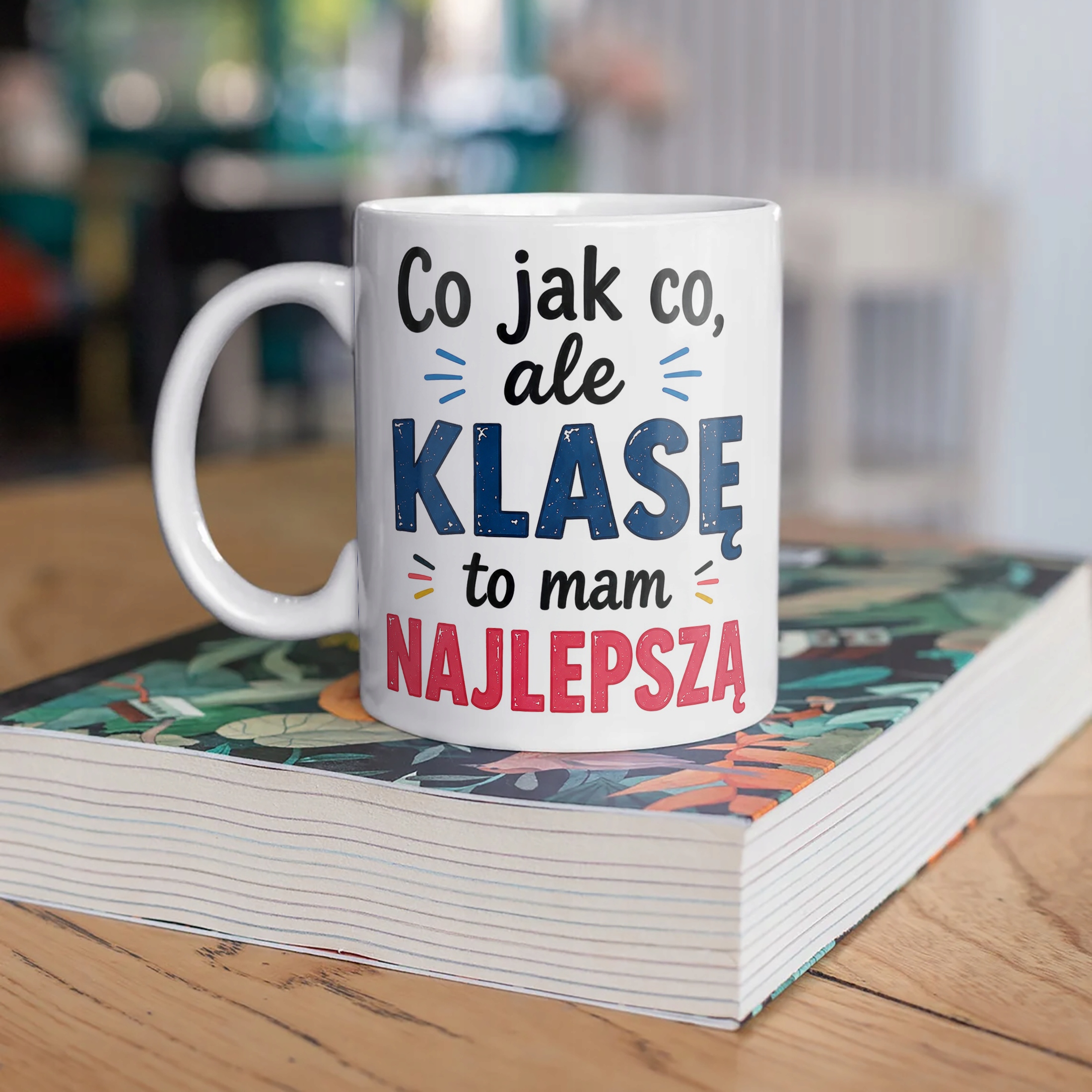 Kubek Dzień Nauczyciela Zakończenie Roku Dla Wychowawcy Prezent Upominek