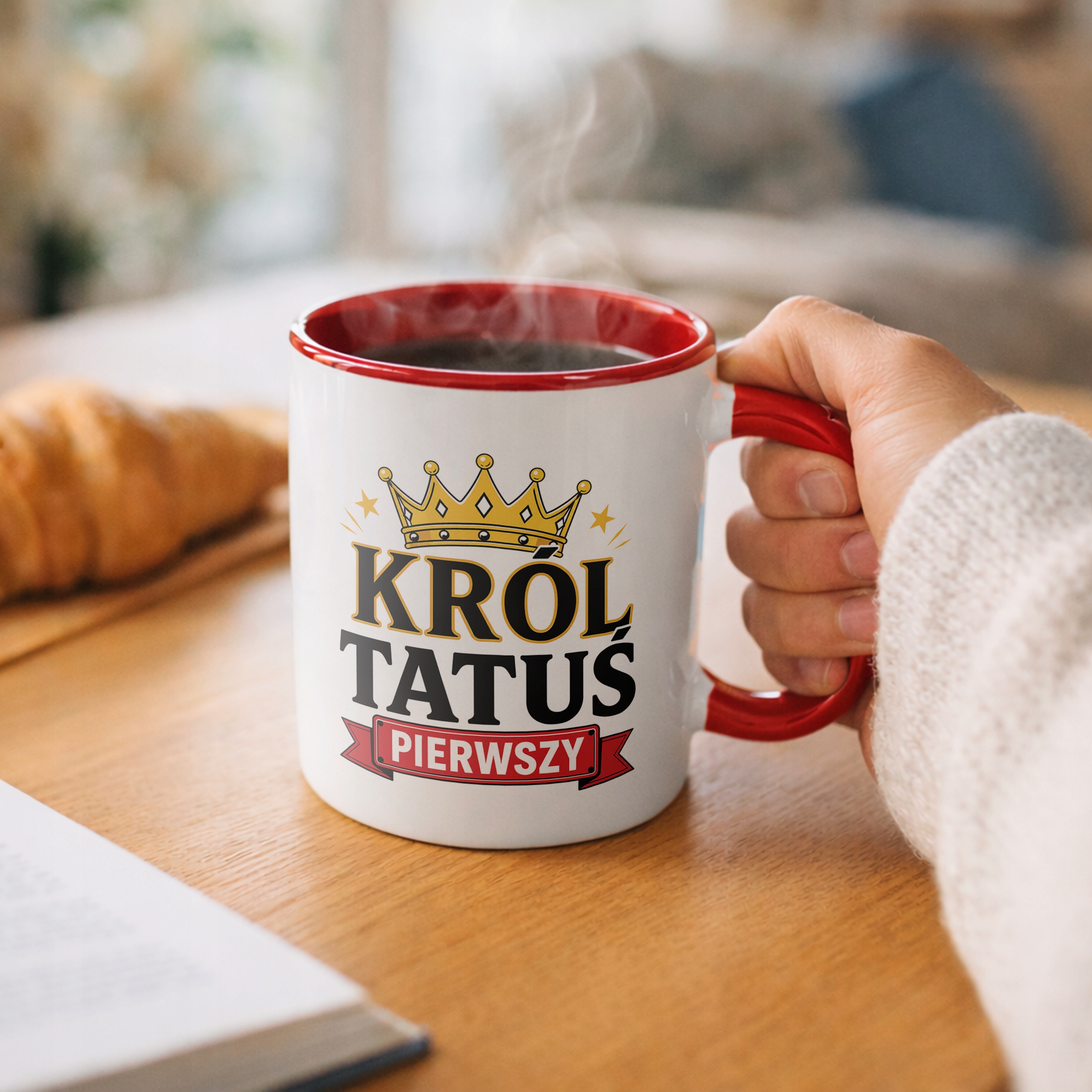 Kubek Czerwony pomysł na prezent dla taty na Dzień Ojca