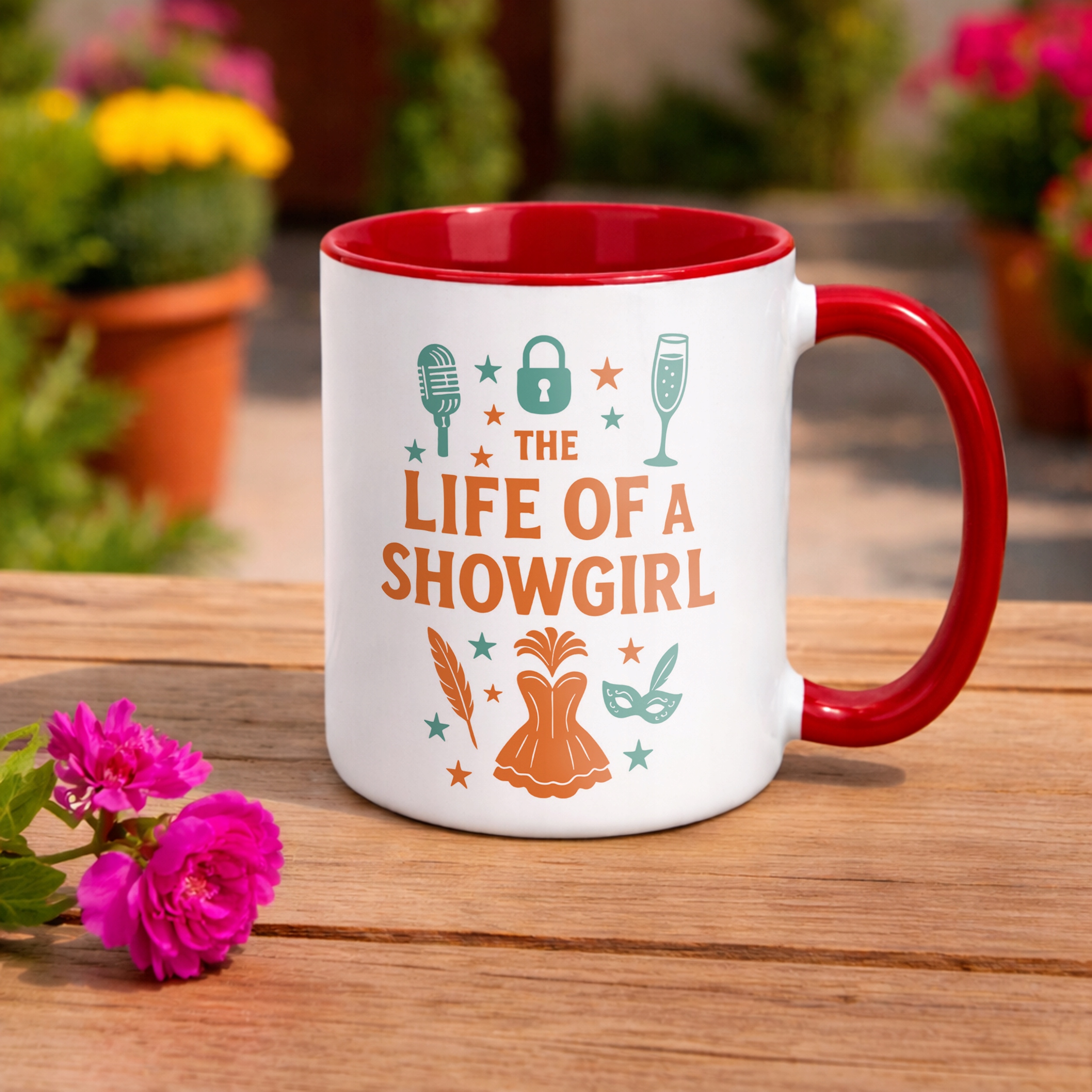 Kubek ceramiczny Taylor Swift The Life Of A Showgirl Dla Fanów Prezent