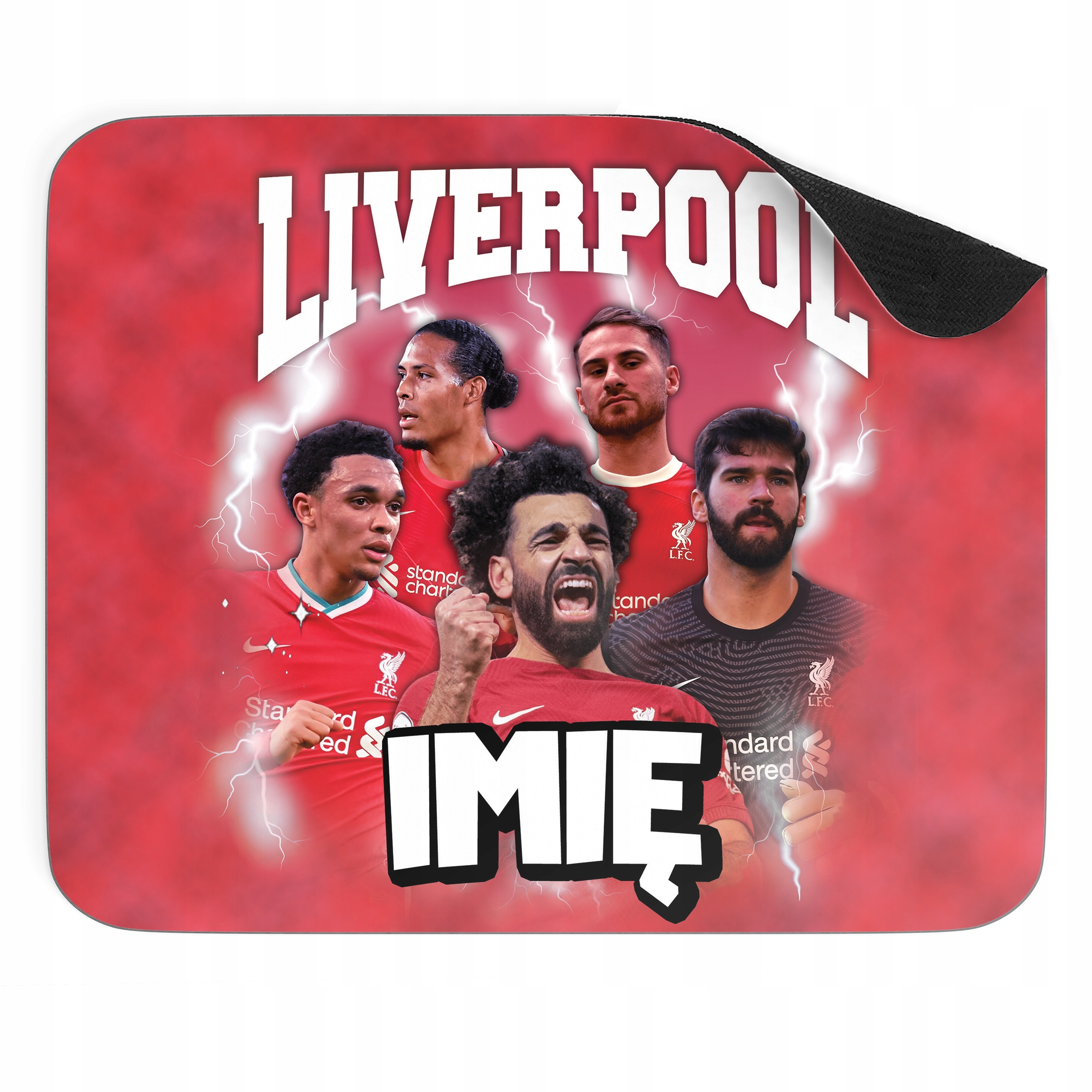 Zestaw personalizowany Kubek Piłkarski + Podkładka pod mysz Liverpool