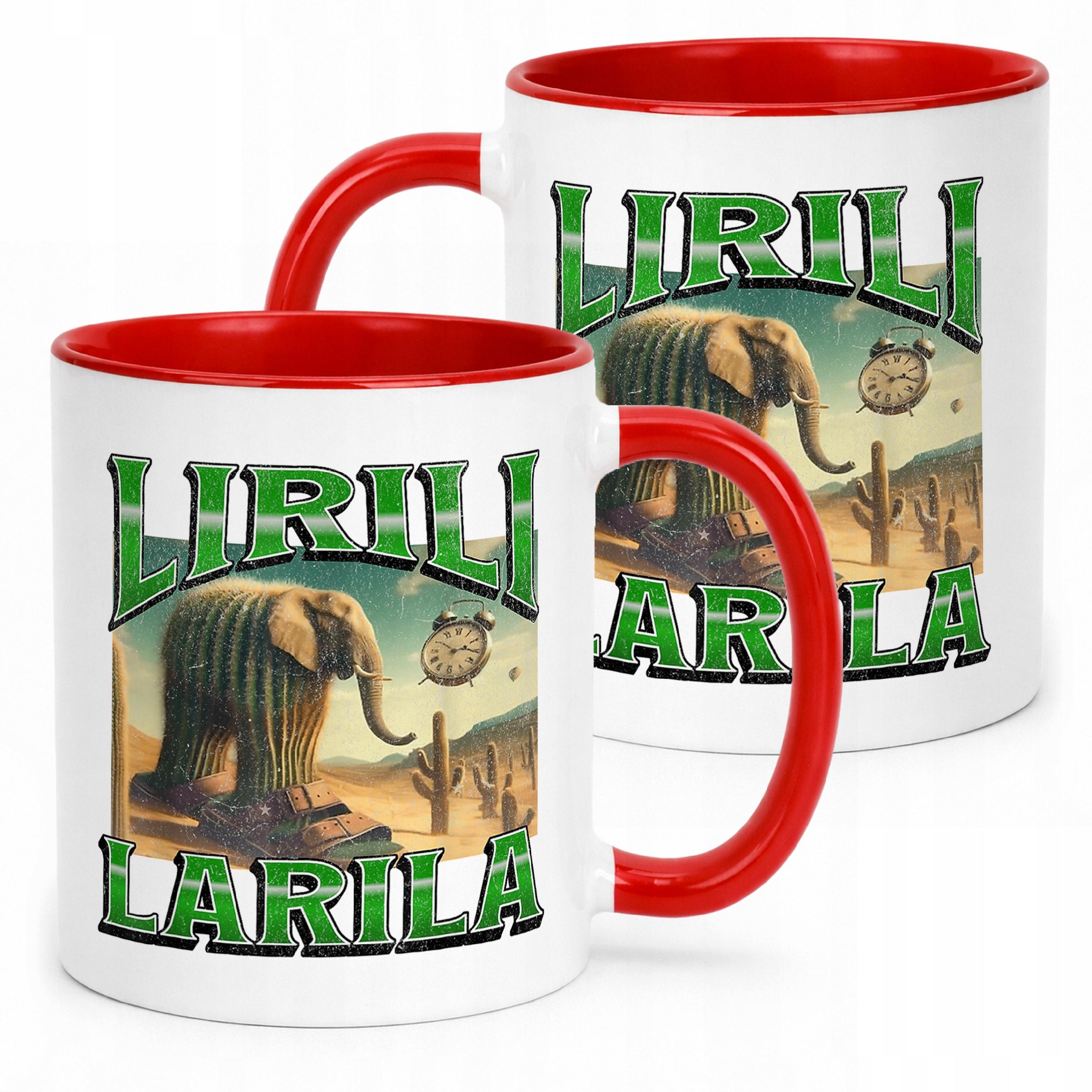 Kubek ceramiczny Lirilarila viral tiktok brainrot mem