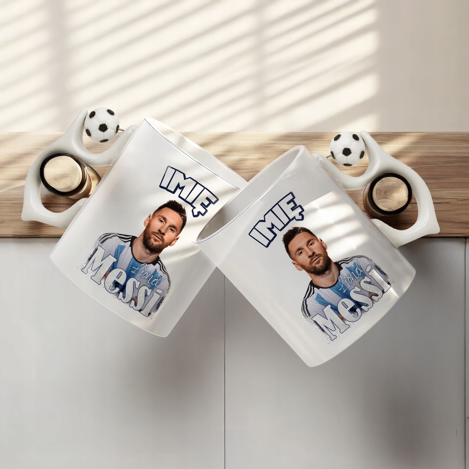 Kubek piłkarski personalizowany Lionel Messi dla kibiców Inter Miami