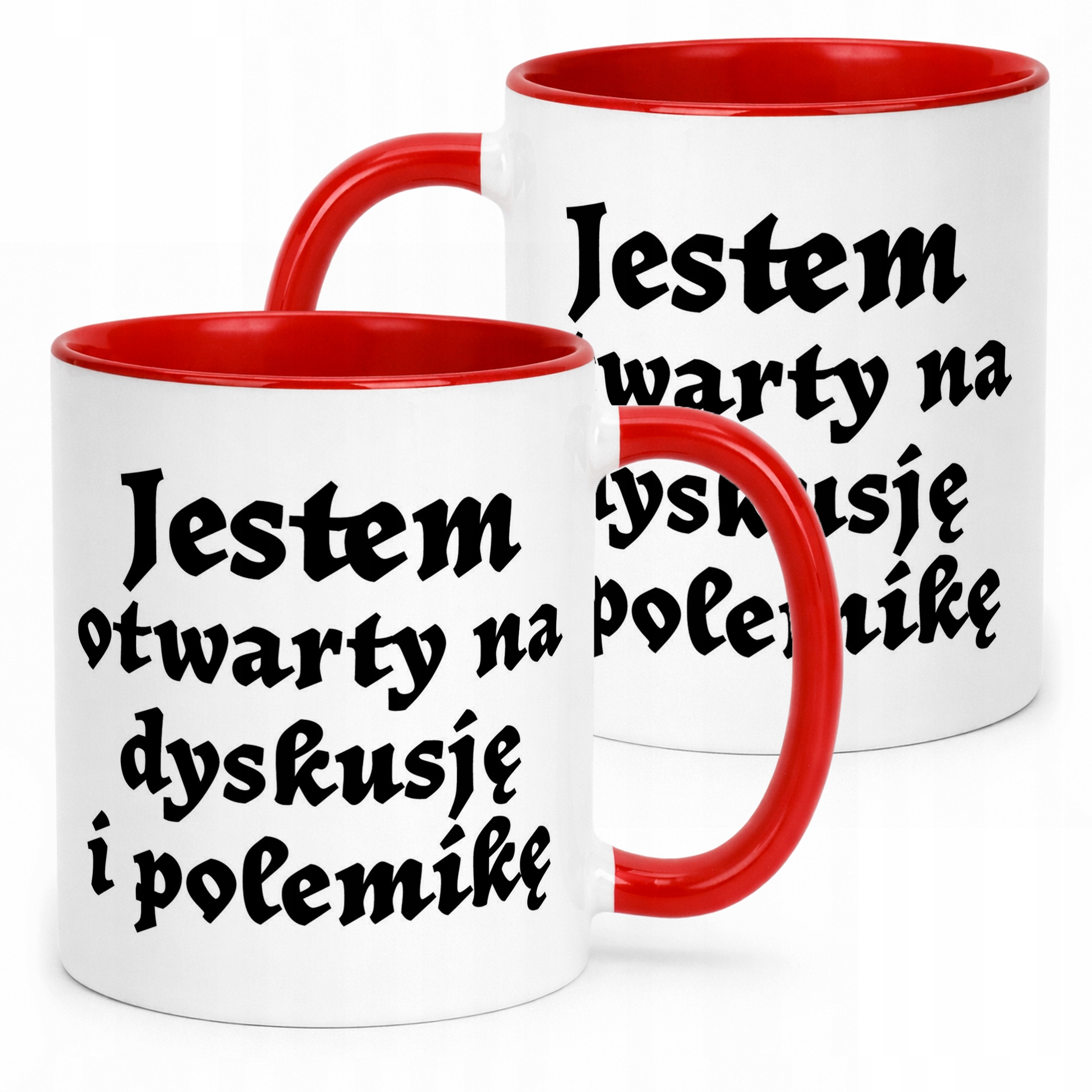 Kubek ceramiczny 1670 Jestem Otwarty Dla Fanów Serialu Prezent