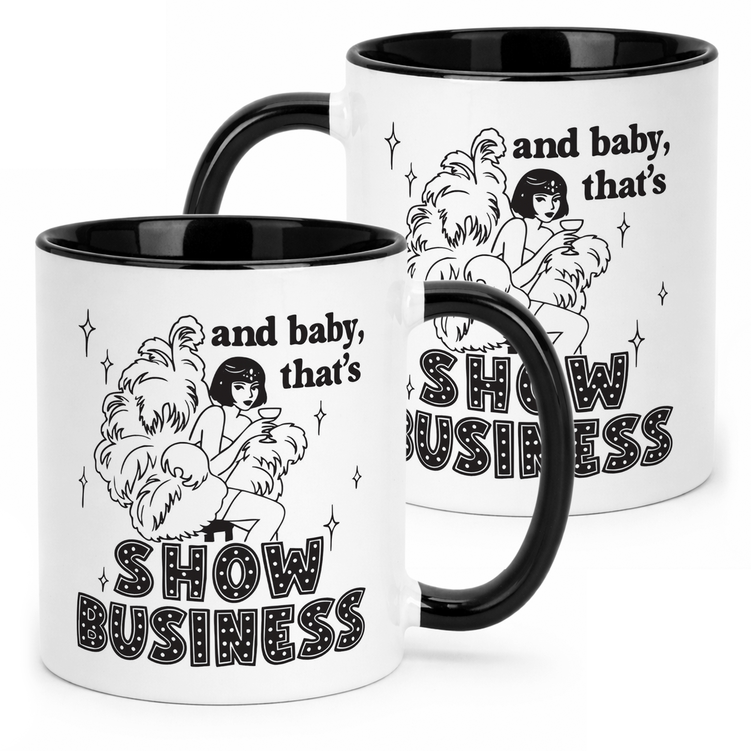 Kubek Czarny Taylor Swift The Life Of A Showgirl Dla Fanów Prezent