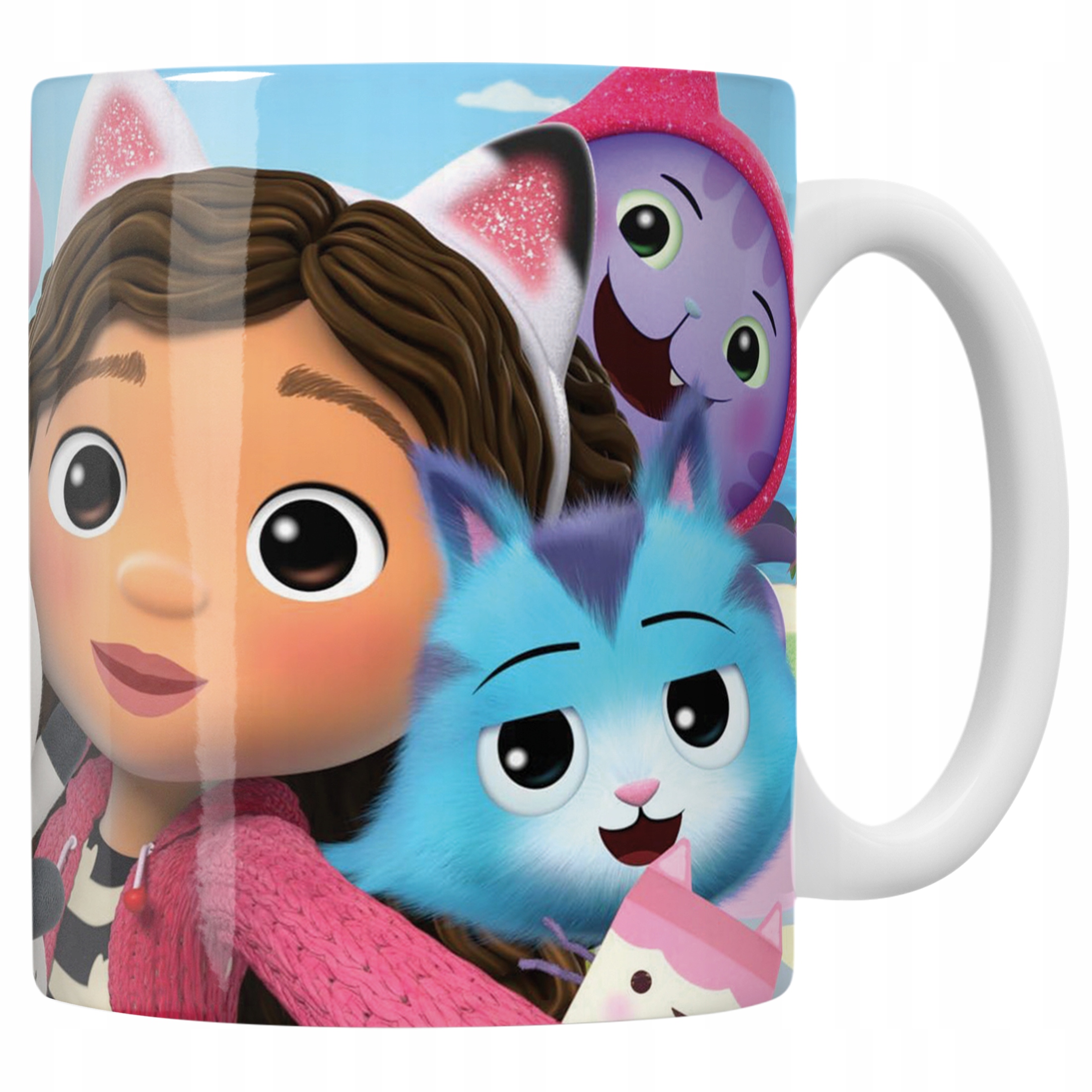Kubek ceramiczny Koci Domek Gabi Dla Fana Bajki Dla Dzieci Prezent