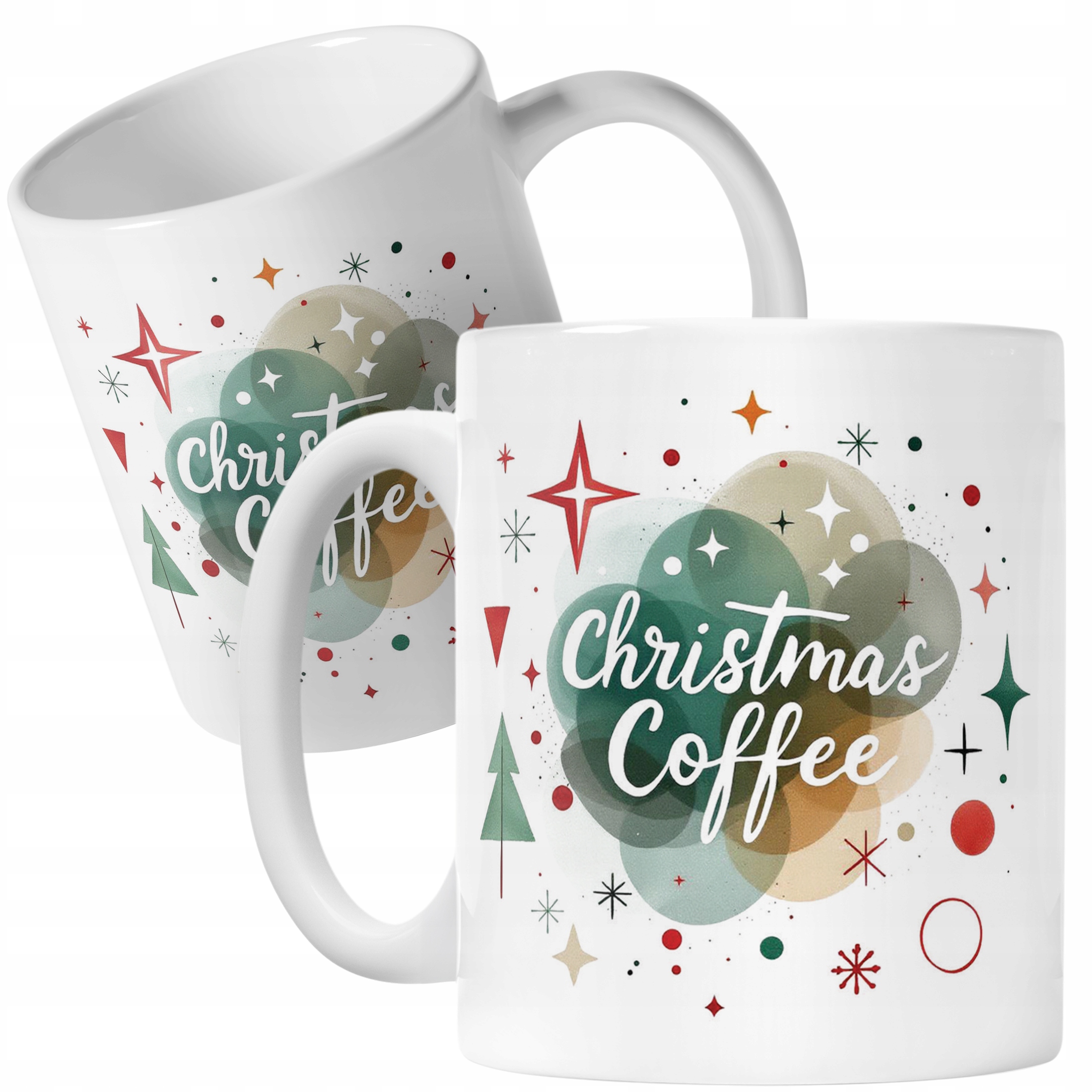 Kubek Ceramiczny Świąteczny Christmas Coffee Boże Narodzenie Prezent