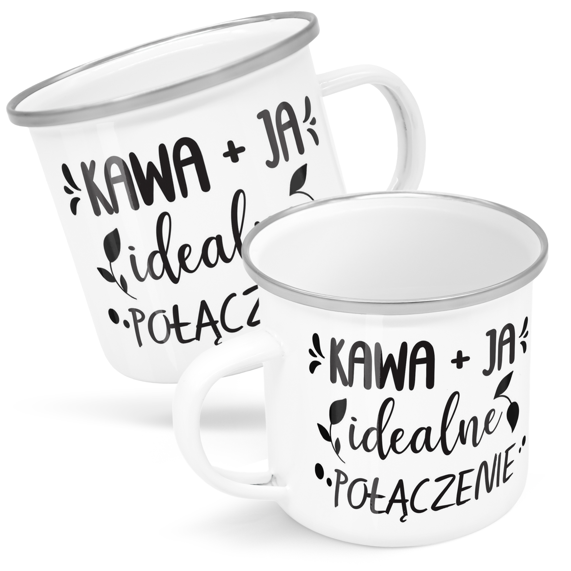 Emaliowany Kubek Garnuszek Dzień Kobiet Dla Kobiety Prezent Upominek