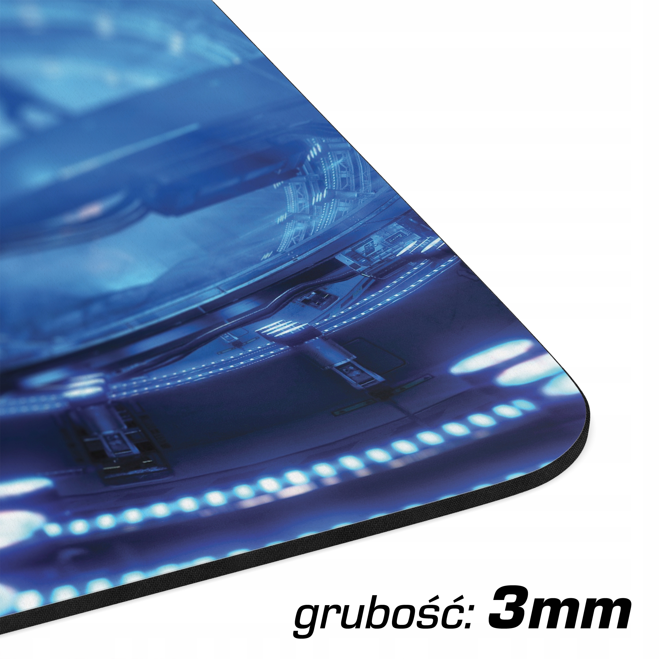 Podkładka pod mysz 22×18 cm Hologramy Żołnierz Przyszłość dla graczy