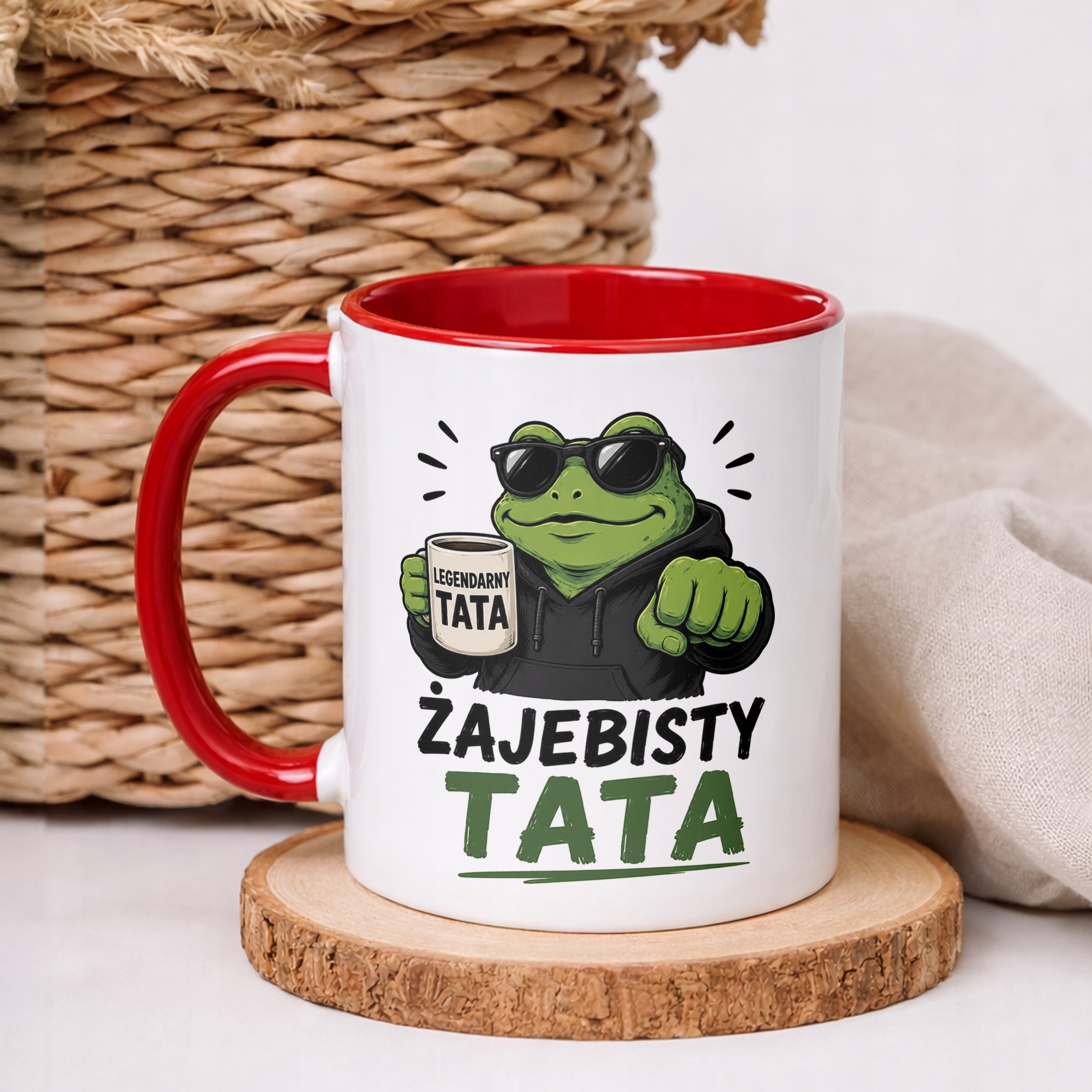 Kubek Czerwony pomysł na prezent dla taty na Dzień Ojca