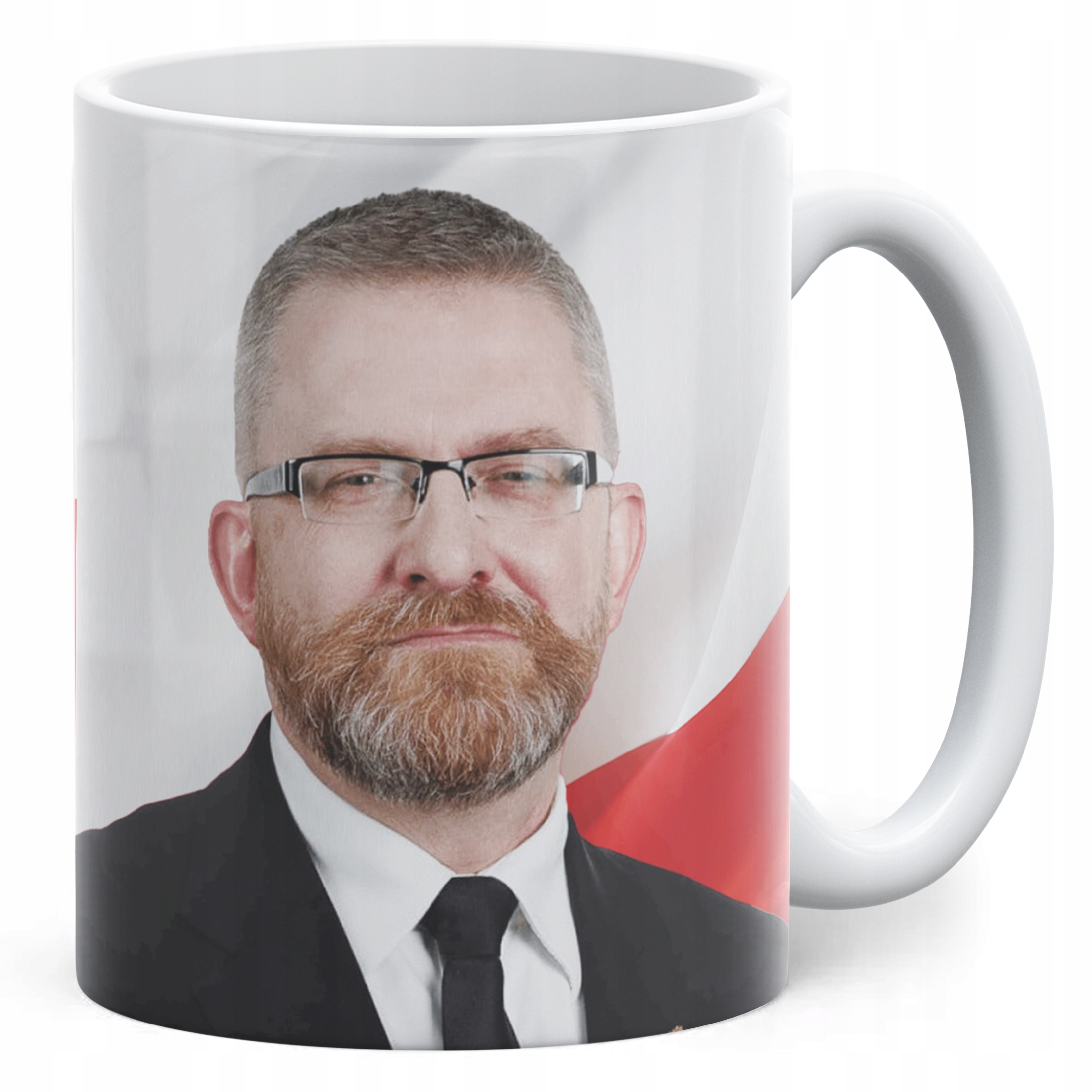 Kubek ceramiczny Grzegorz Braun Mój Prezydent #Braun2025 Konfederacja
