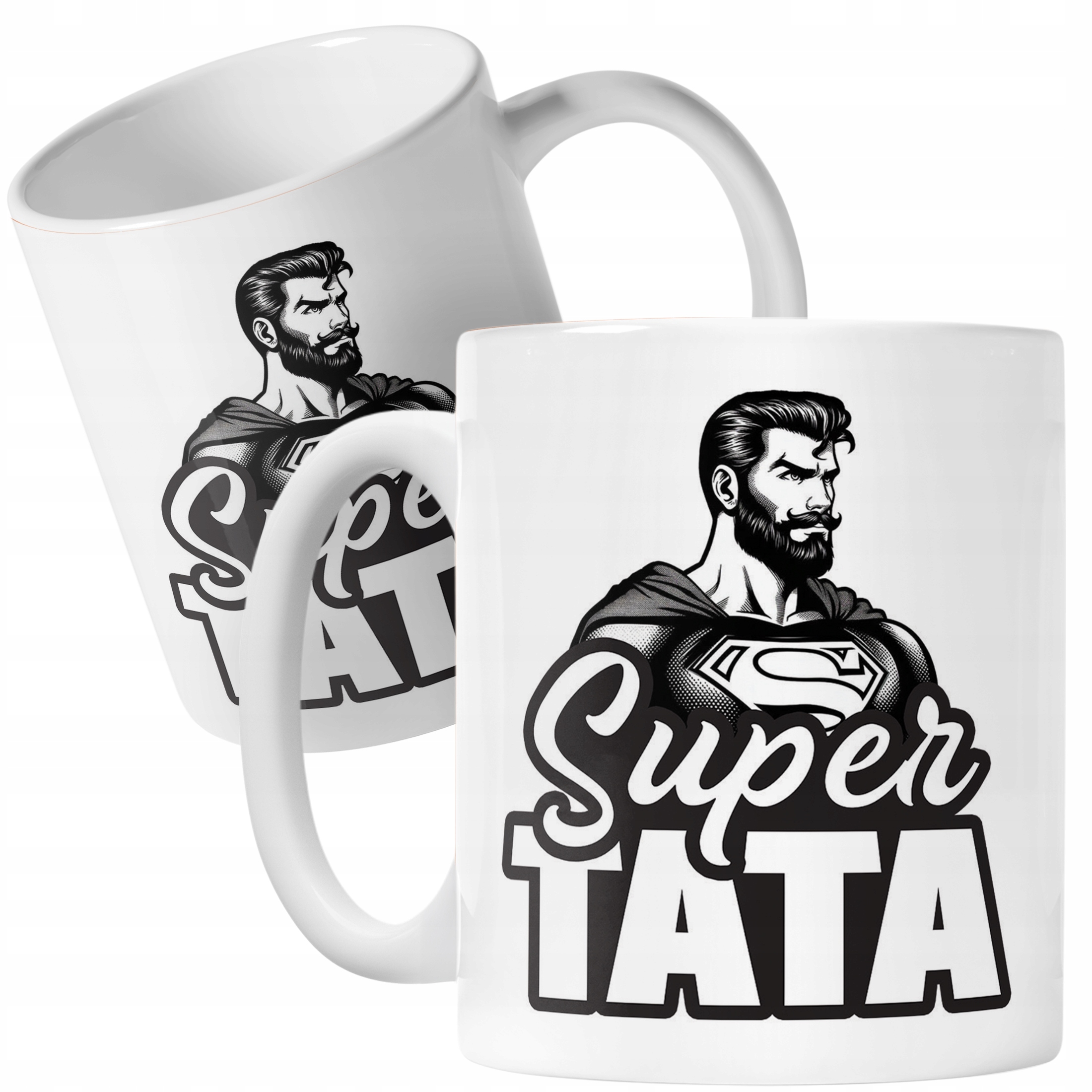 Kubek ceramiczny Dzień Ojca Dla Taty Super Tata Prezent