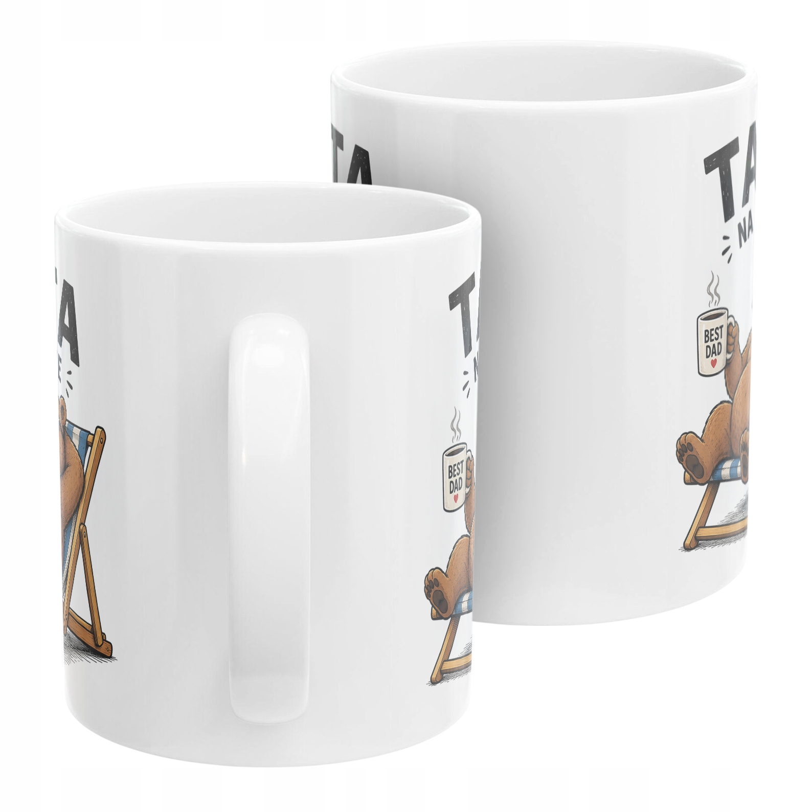 Kubek Ceramiczny Dzień Ojca prezent dla taty upominek dla taty