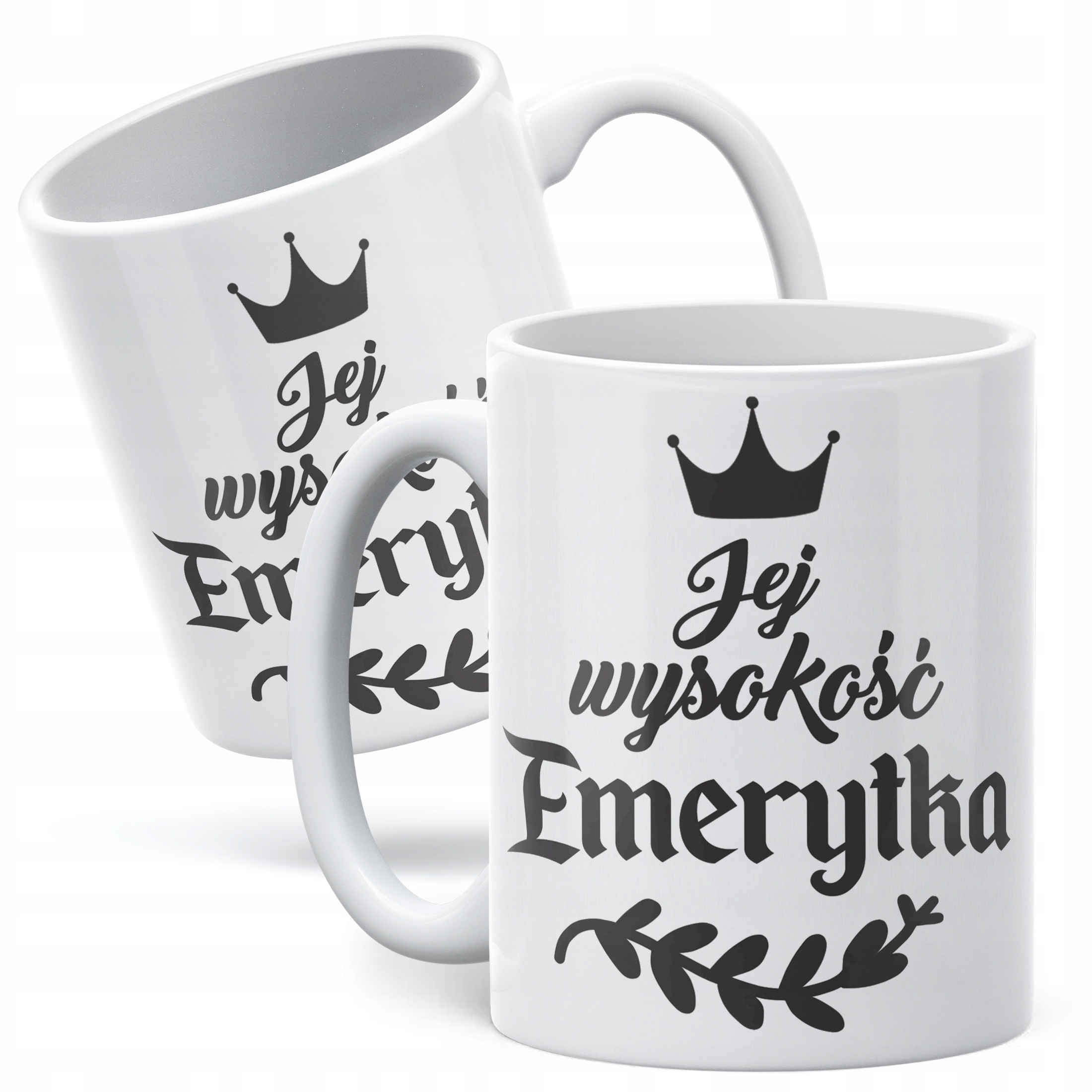 Kubek ceramiczny z okazji Emerytury Dla Emerytki Prezent Upominek