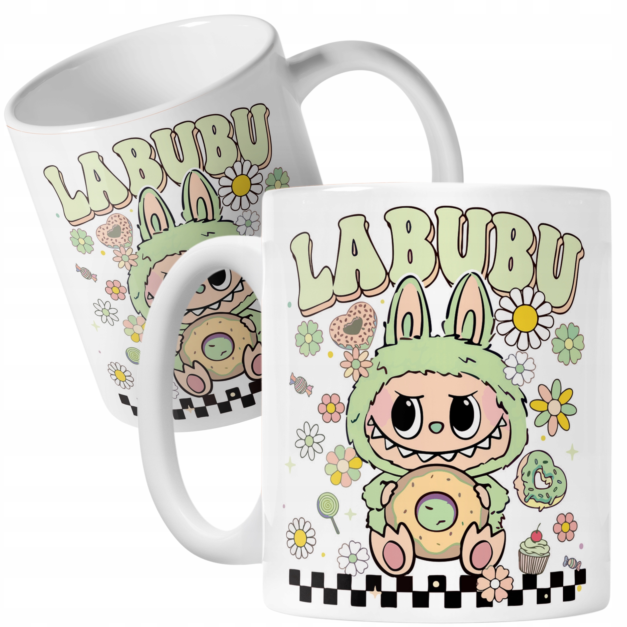 Kubek ceramiczny Labubu Dla Dzieci Prezent Urocze Potworki