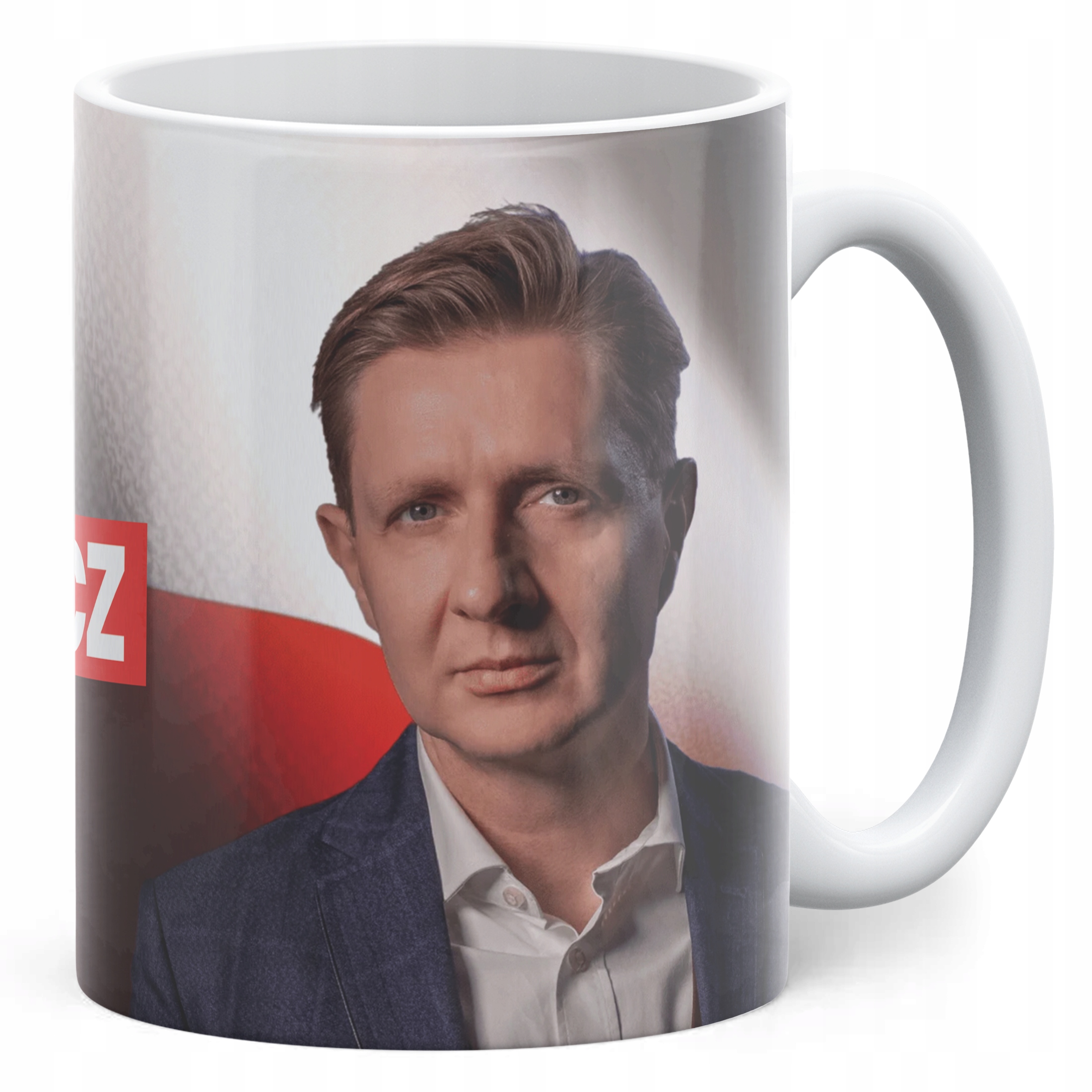 Kubek ceramiczny Dr.Artur Bartoszewicz Mój Prezydent #Bartoszewicz2025 777