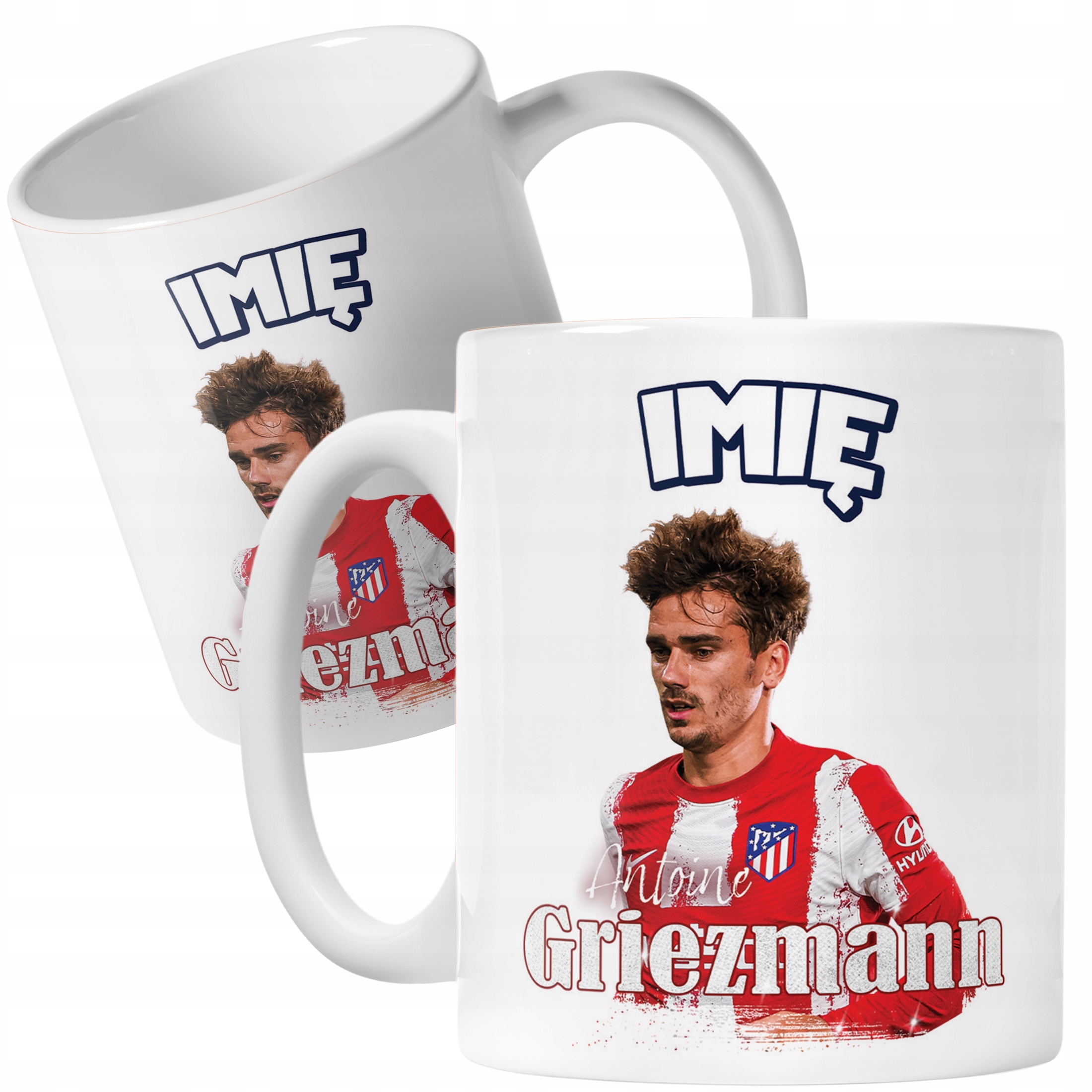 Kubek personalizowany Antoine Griezmann dla kibiców Atlético Madryt