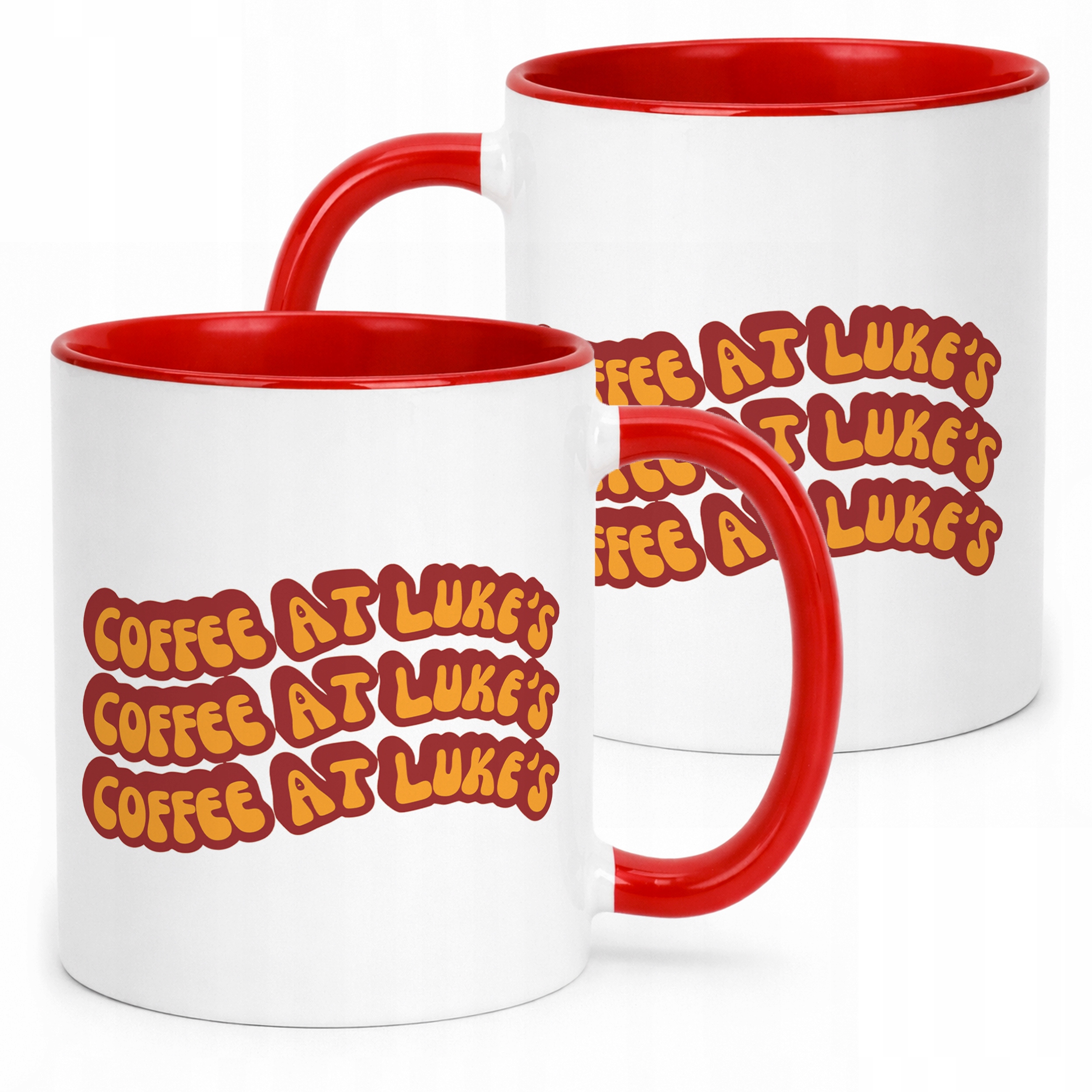 Kubek Czerwony Gilmore Girls Dla Fanów Serialu Coffee at Luke’s