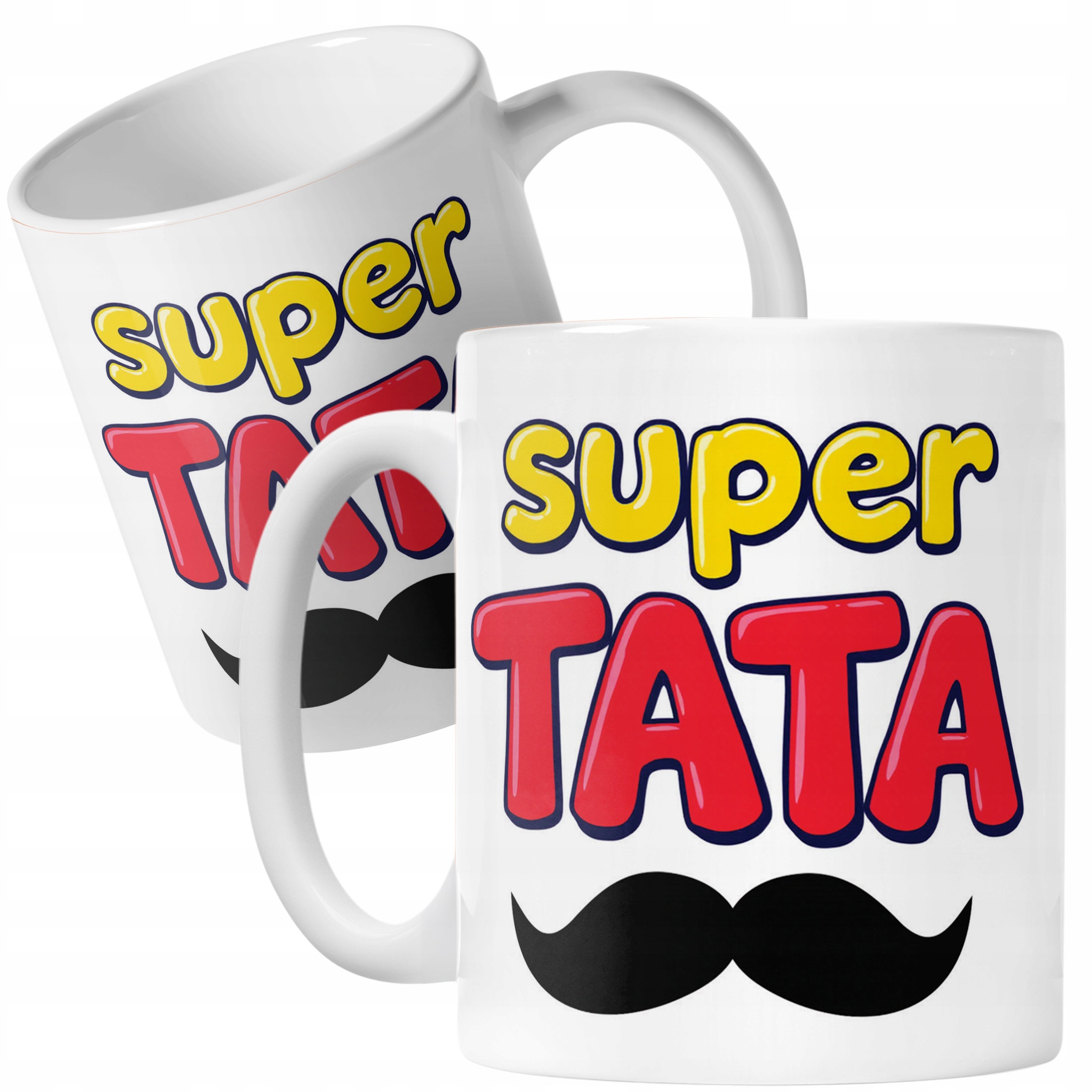 Kubek ceramiczny Dzień Ojca Dla Taty Super Tata Prezent