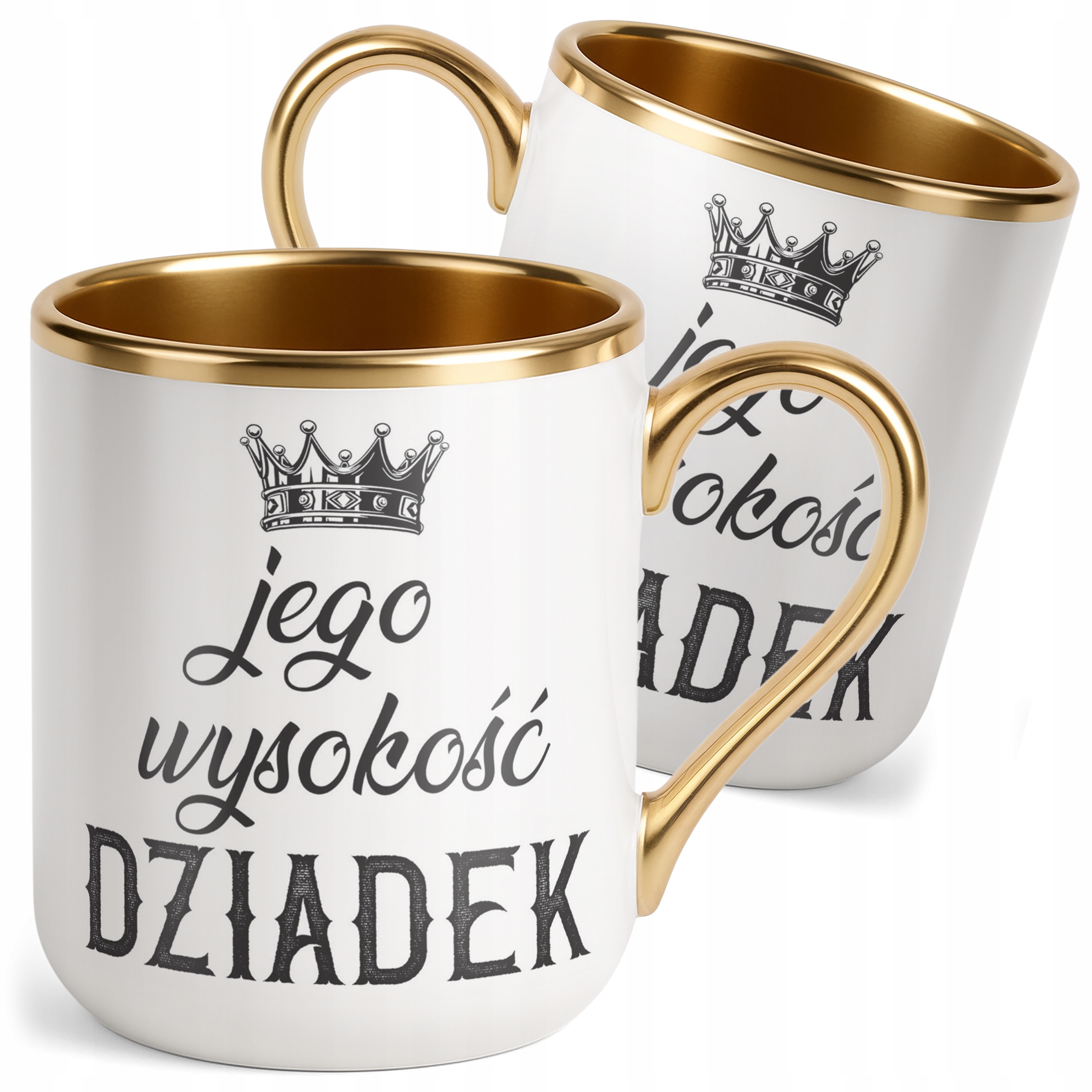 Kubek Premium Złoty Dzień Dziadka Dla Dziadka Prezent Upominek