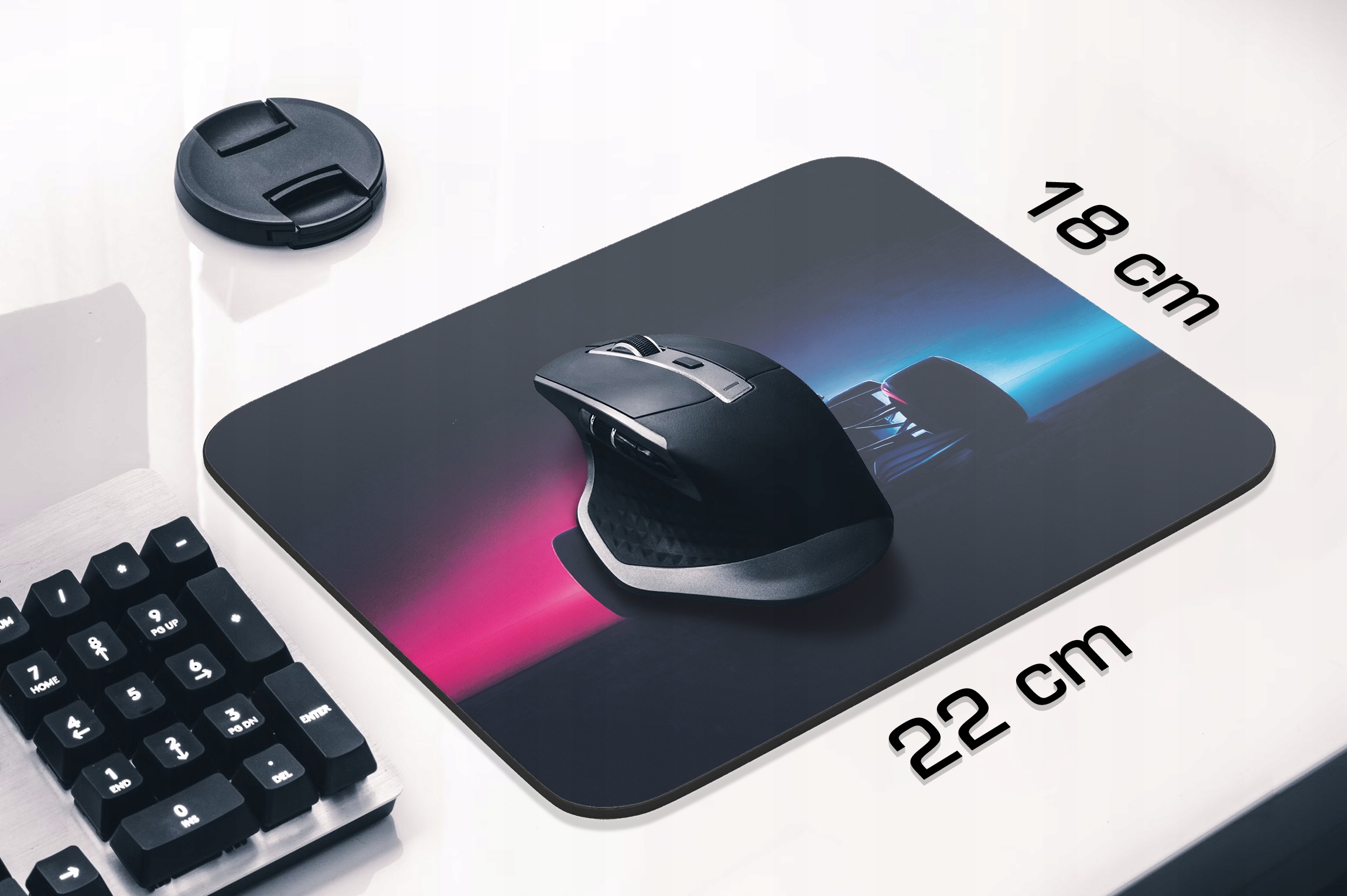Podkładka pod mysz 22×18 cm Formuła 1 Bolid Motoryzacja Wyścig