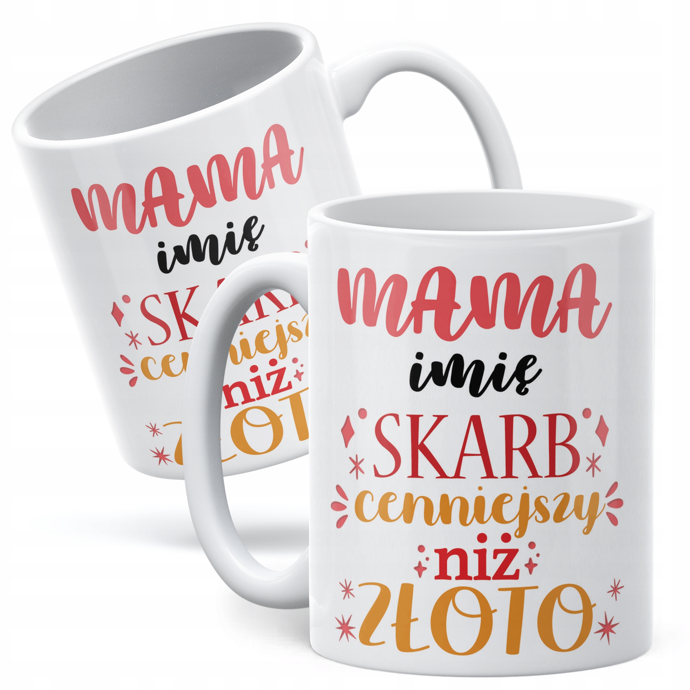 Kubek ceramiczny Personalizowany Dzień Matki Dla Mamy Prezent Upominek
