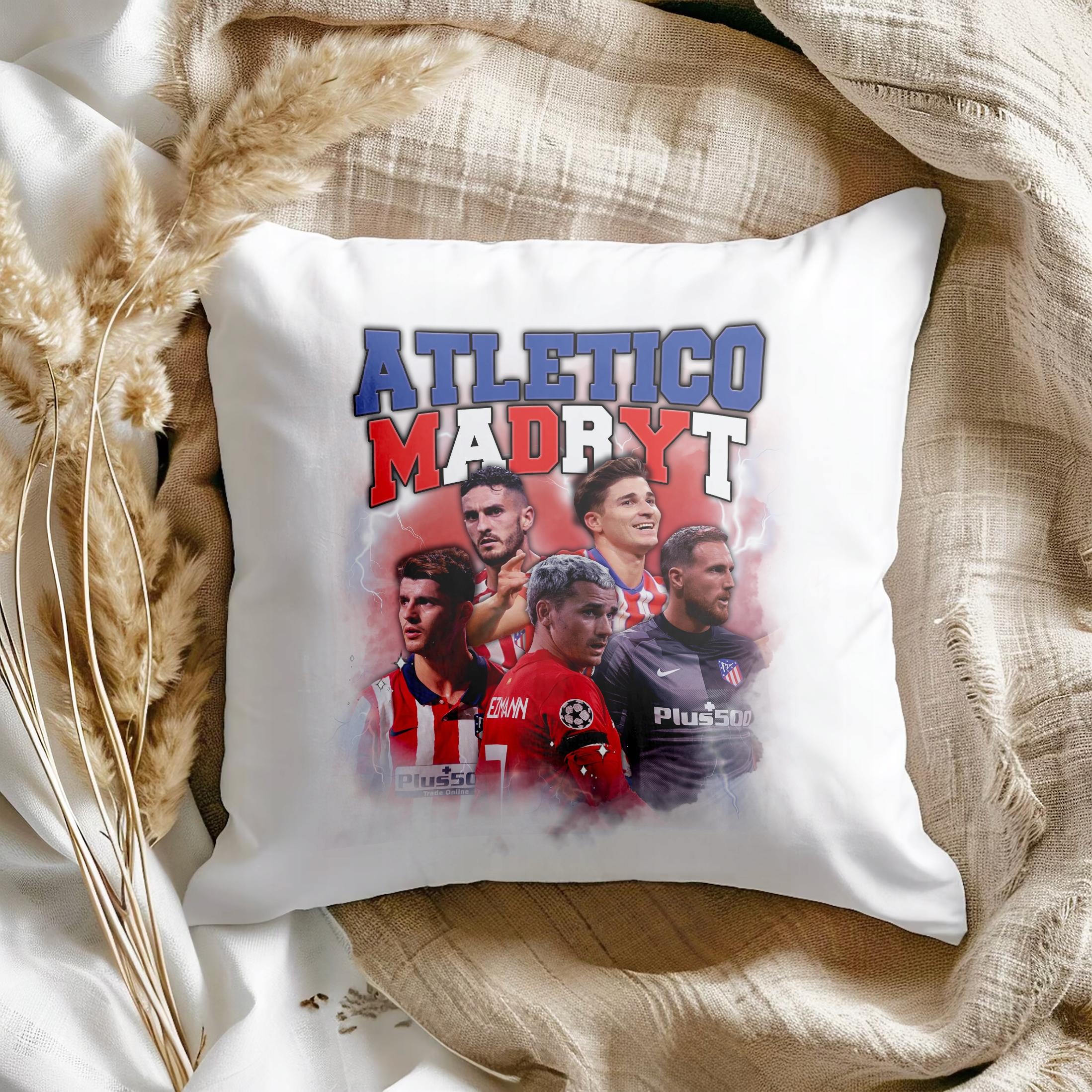 Poduszka 38x38cm Atlético Madryt Griezmann Morata Koke Oblak