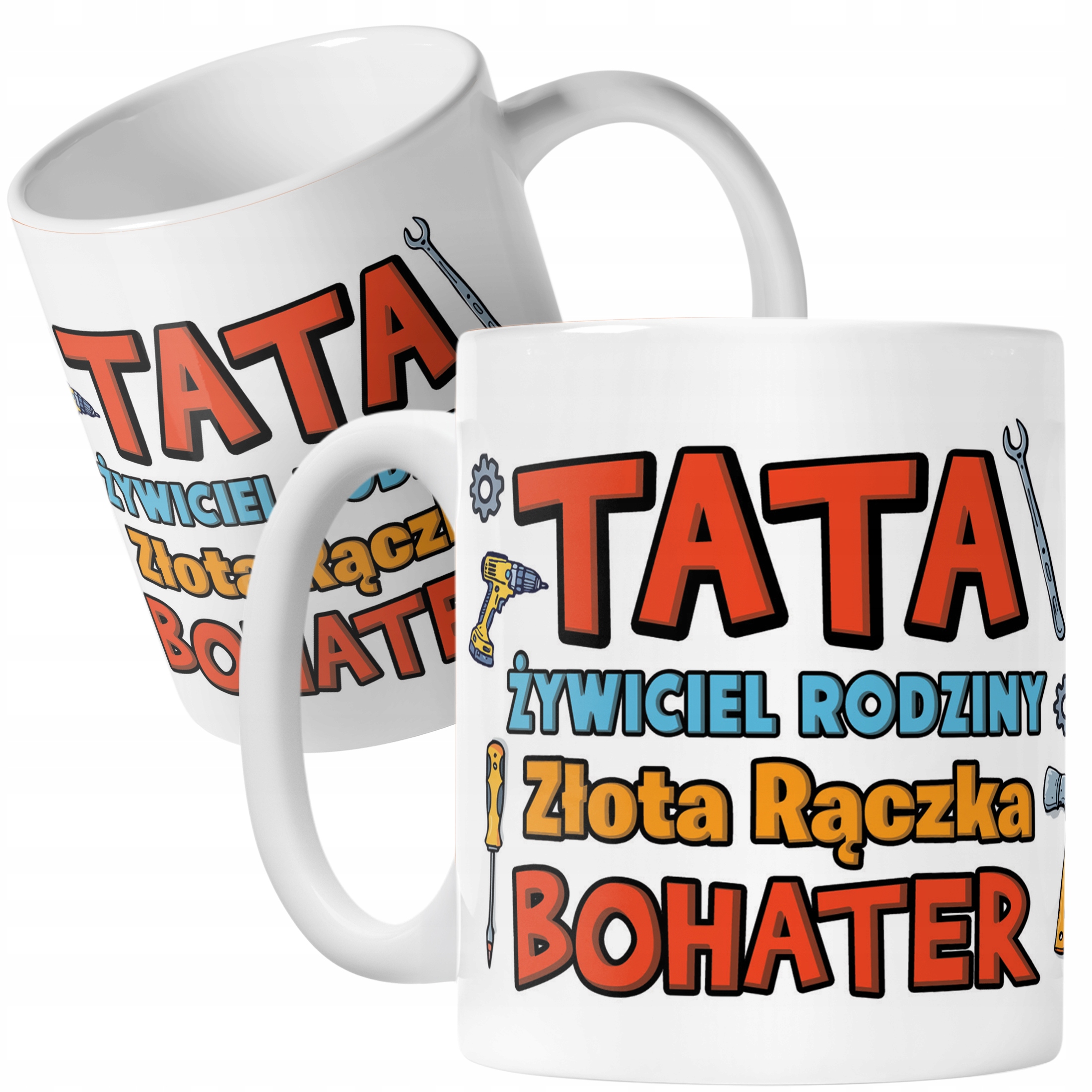 Kubek ceramiczny Dzień Ojca Dla Taty Majstra Prezent