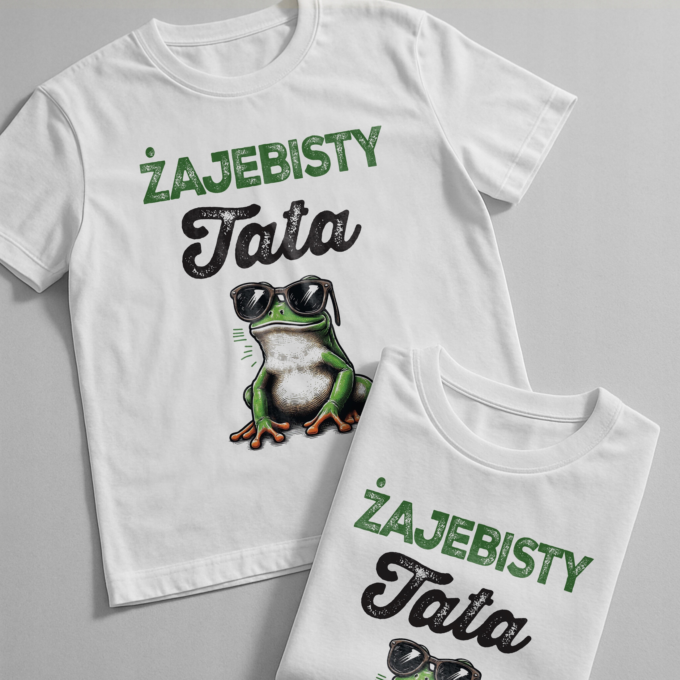 Koszulka biała męska Dzień Ojca Dla Taty Prezent