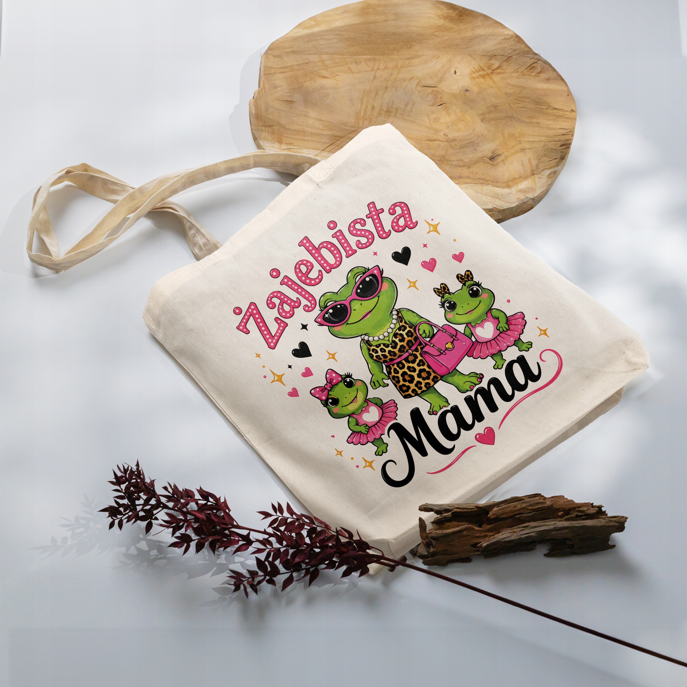 Dzień Matki prezent dla mamy torba bawełniana premium oryginalny upominek