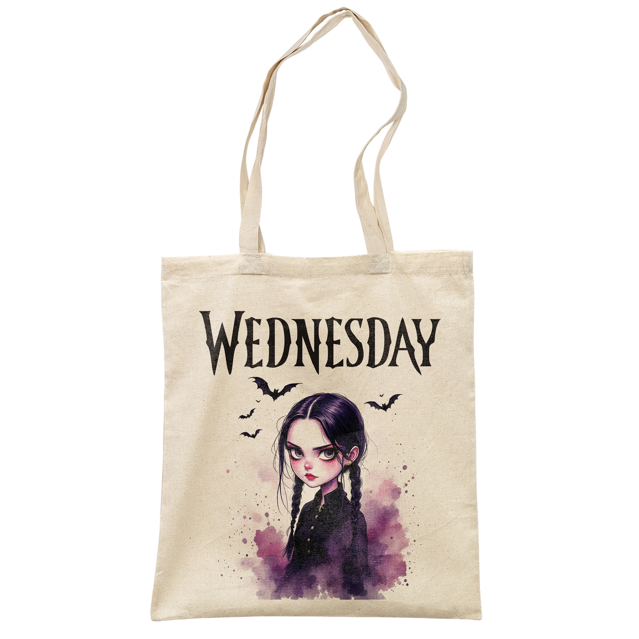 Torba bawełniana na zakupy Nevermore Wednesday Dla Fanów Serialu
