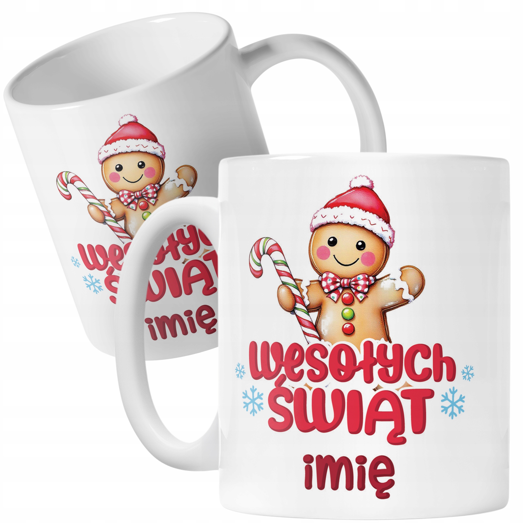 Kubek Ceramiczny Personalizowany Świąteczny Boże Narodzenie Prezent