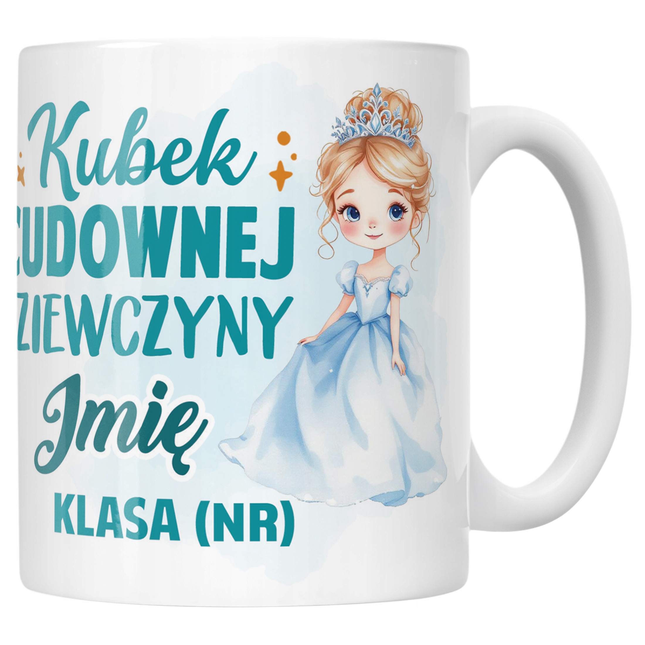 Kubek Ceramiczny Z Imieniem Klasa Dzień Kobiet Dla Dziewczynki Prezent