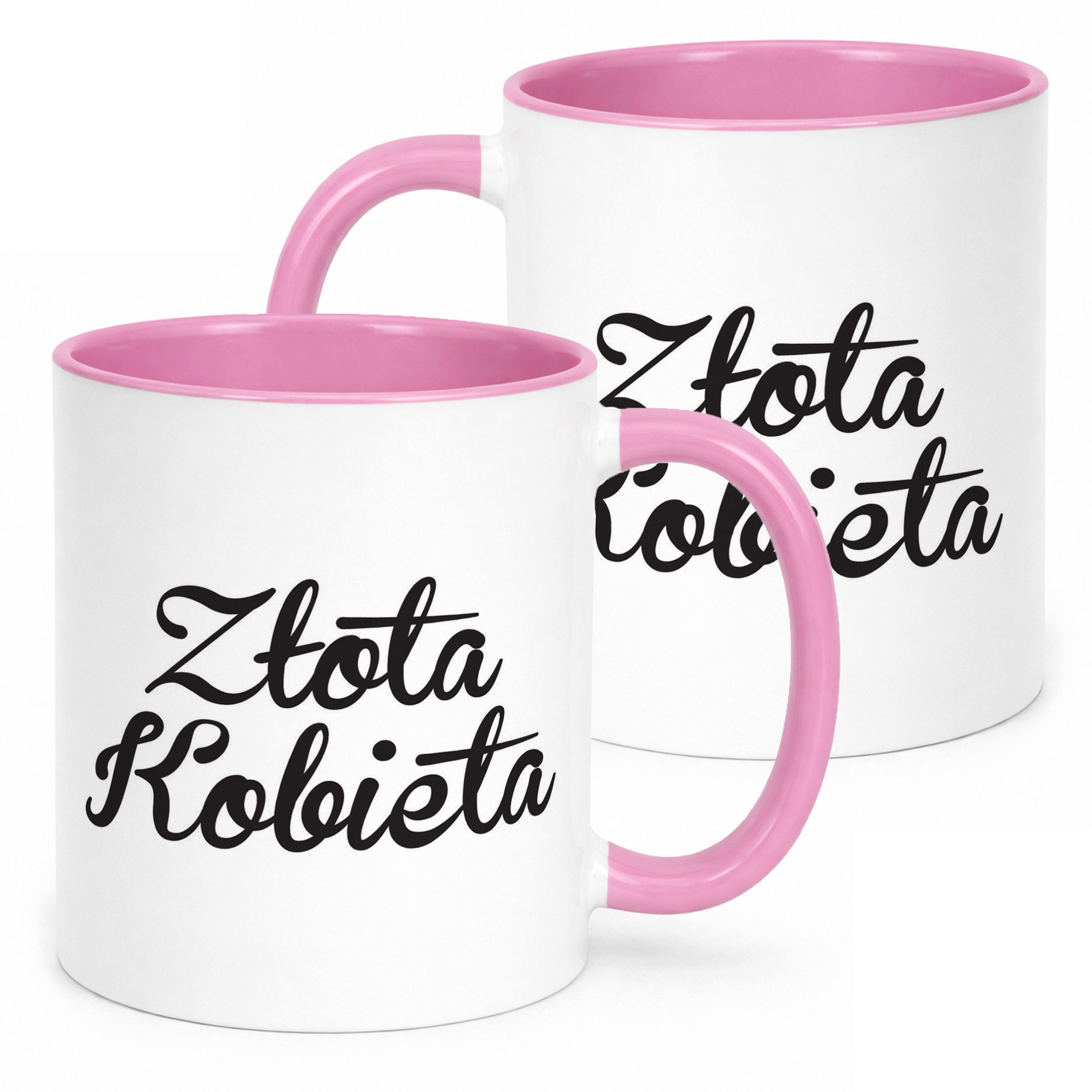 Kubek Różowy Złota Kobieta Dla Kobiety Dzień Kobiet Prezent