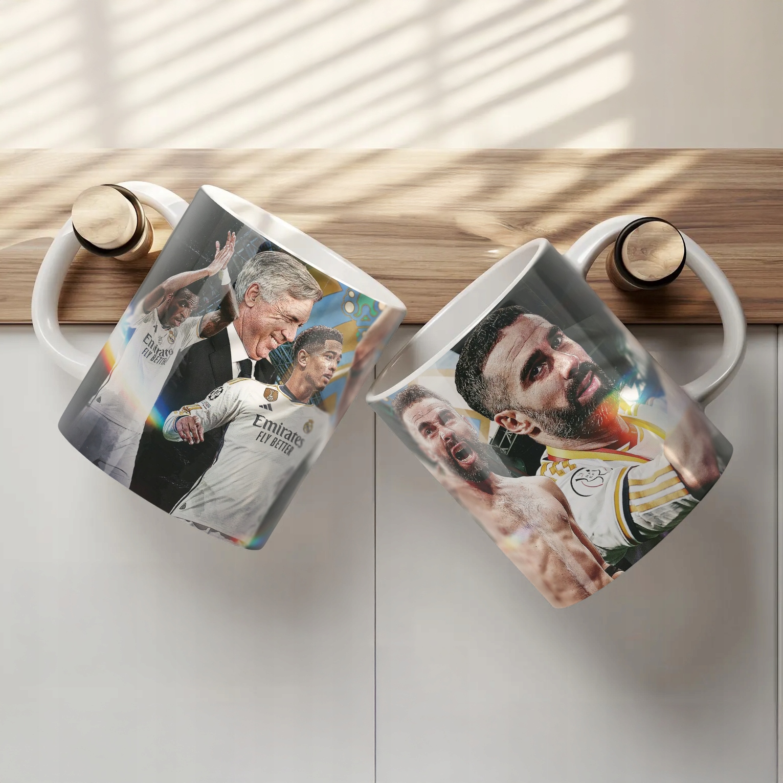 Kubek Carlo Ancelotti i piłkarze dla fanów Real Madryt dla kibica
