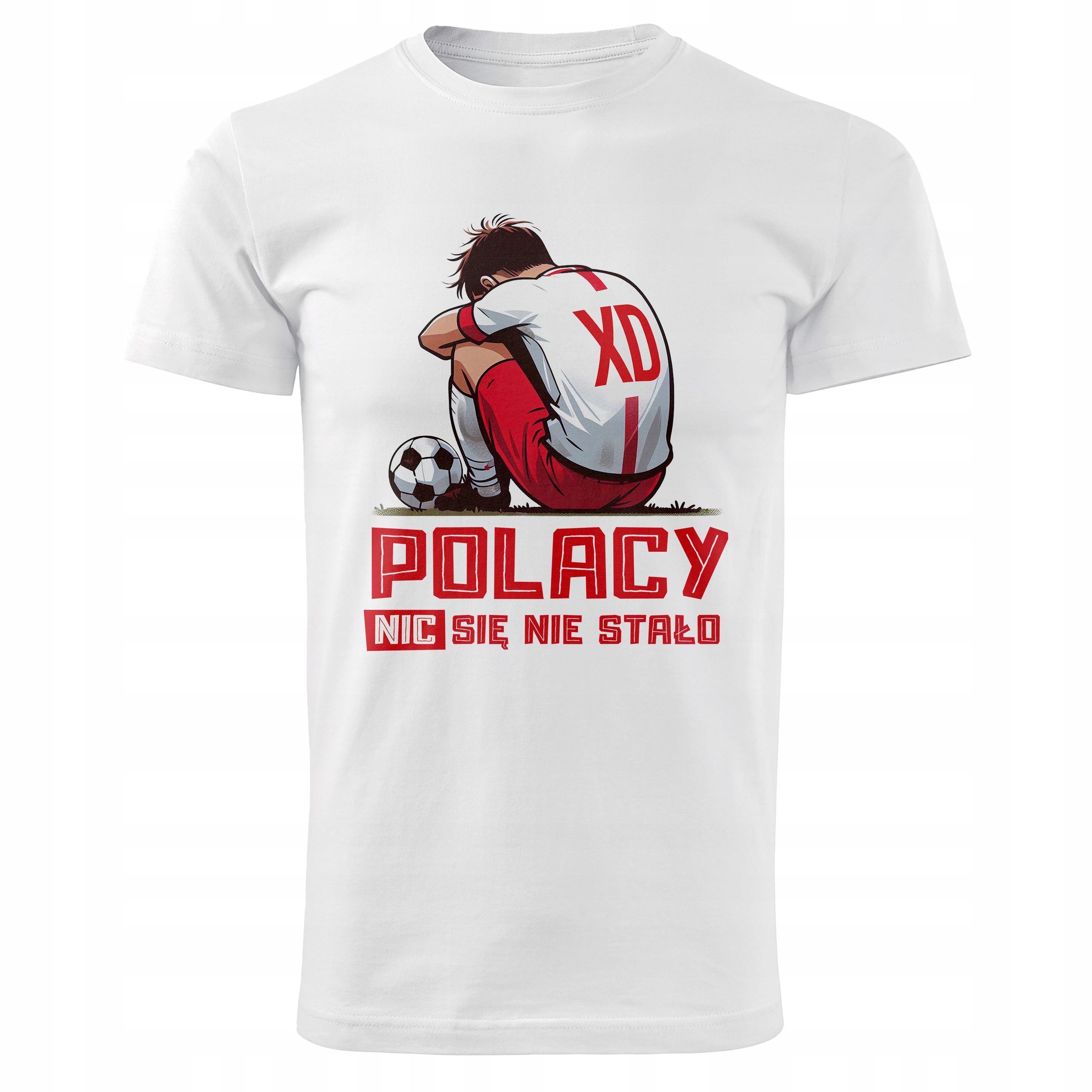 T-shirt personalizowany koszulka męska Polacy Nic Się Nie Stało Euro