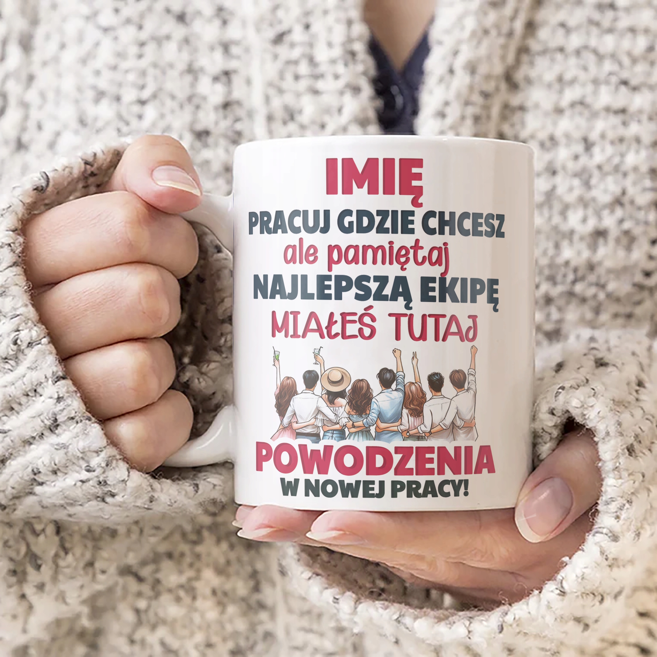 Kubek ceramiczny Personalizowany Pożeganie Odejście z Pracy Prezent