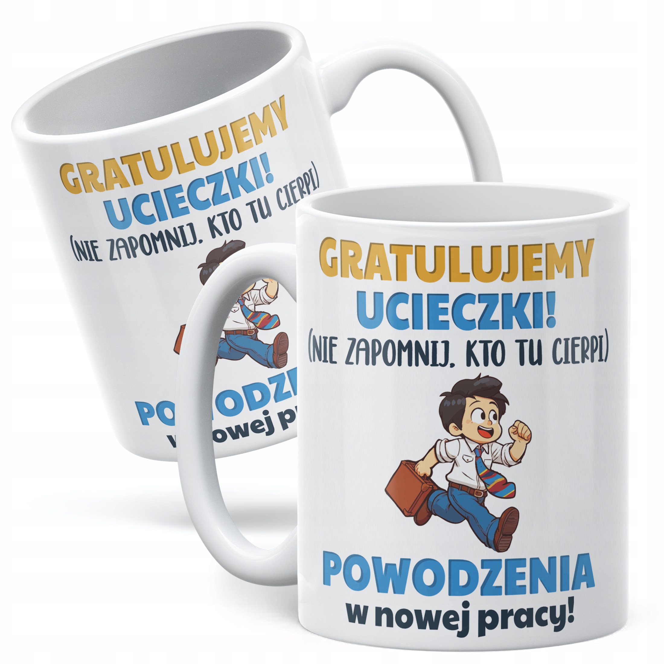 Kubek ceramiczny Pożeganie Odejście z Pracy Dla Kolegi Prezent