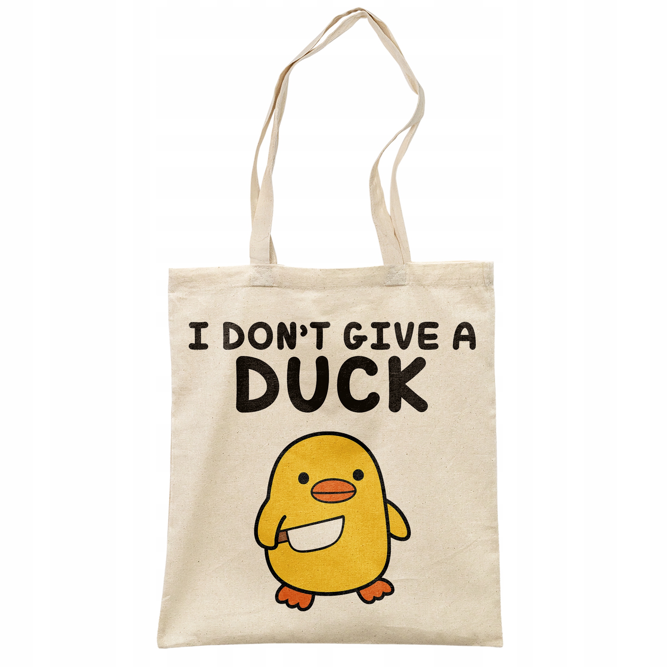 Torba bawełniana na zakupy I Don’t Give A Duck Zabawny Prezent