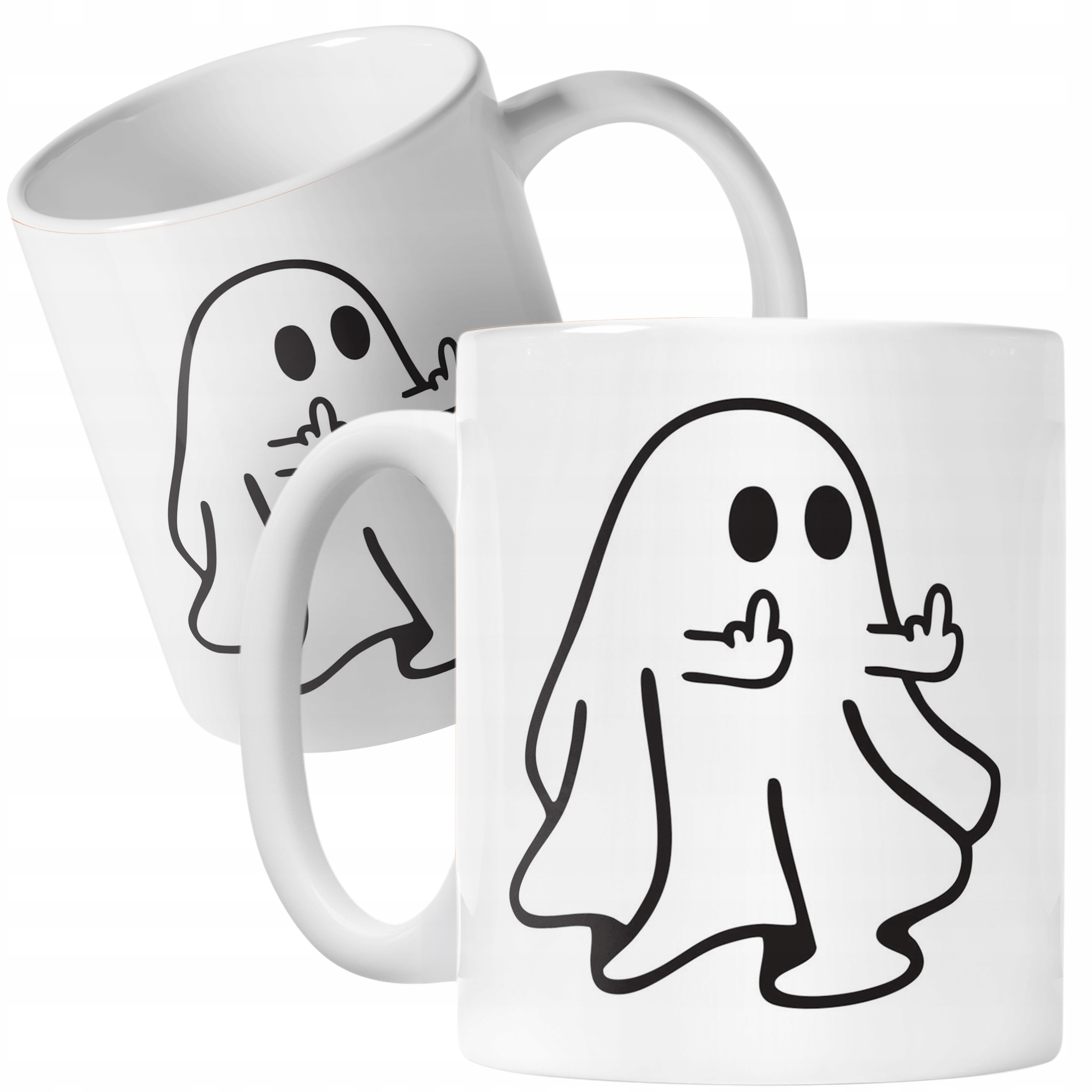 Kubek ceramiczny Halloween Jesień Dynia Duch Prezent Upominek