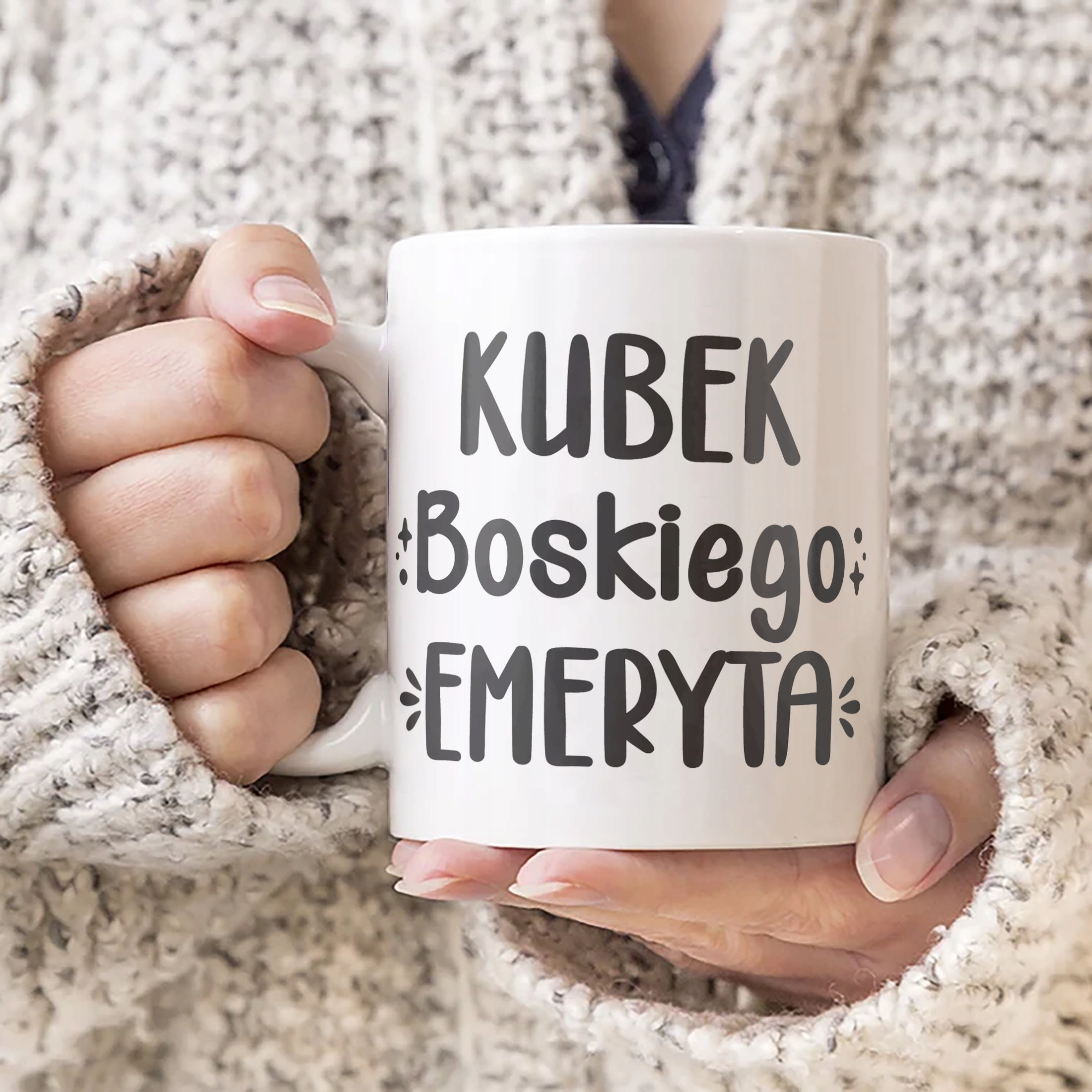 Kubek ceramiczny z okazji Emerytury Dla Emeryta Prezent Upominek