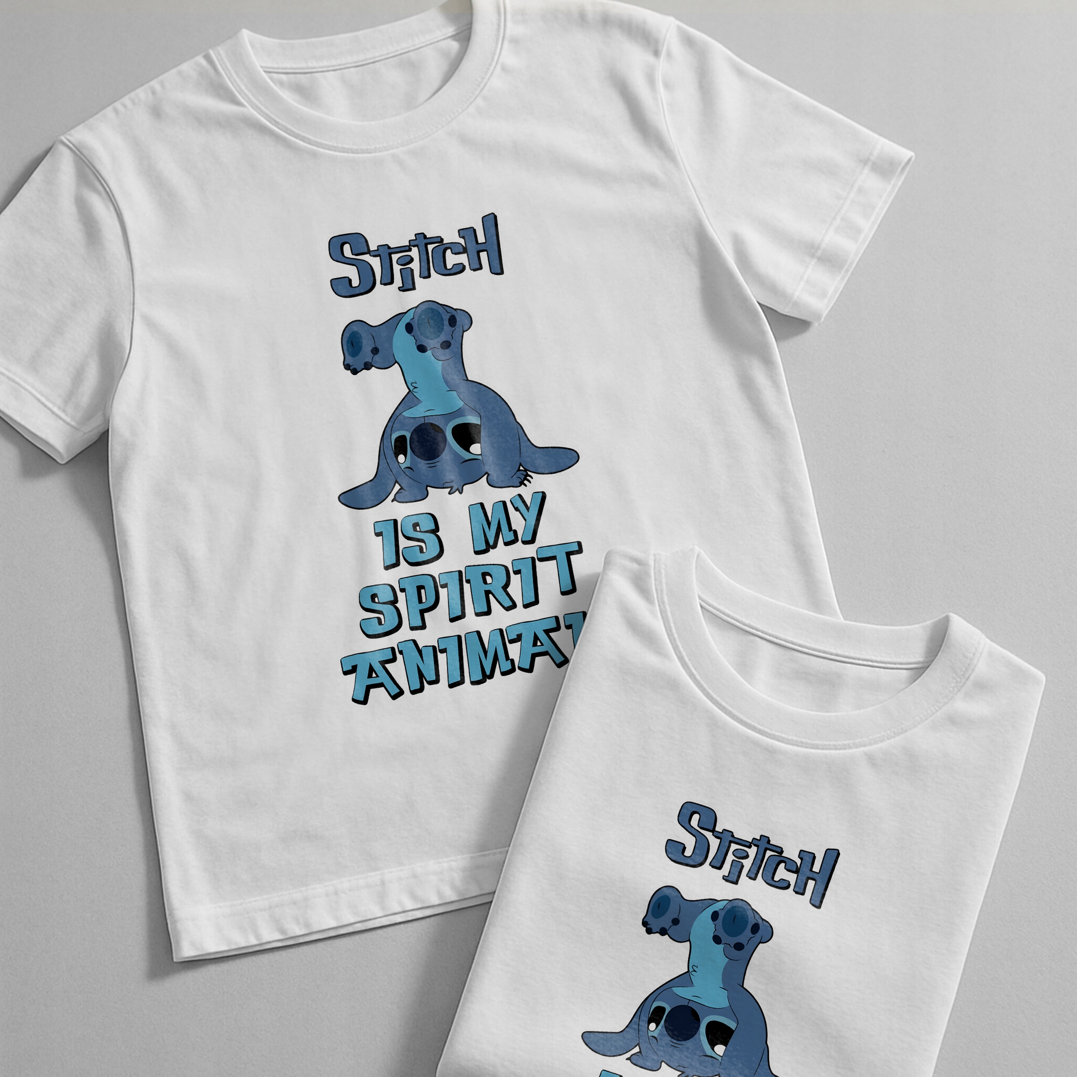 Koszulka biała dziecięca Stitch Lilo i Stich Dla Fanów